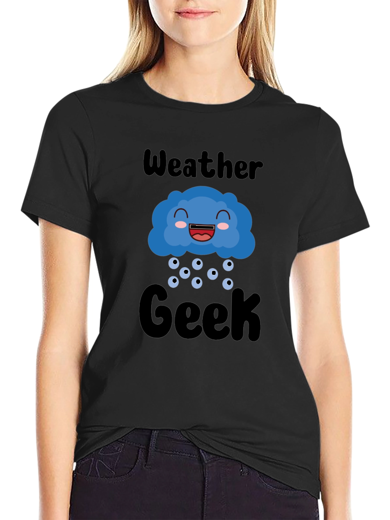 Weather Geek T-Shirt - Cute Cloud Design