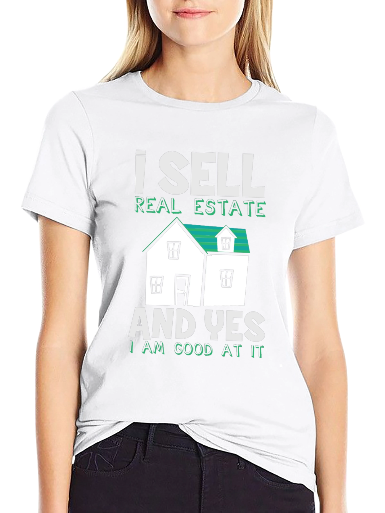 Realtor T-Shirt: I Sell Real Estate