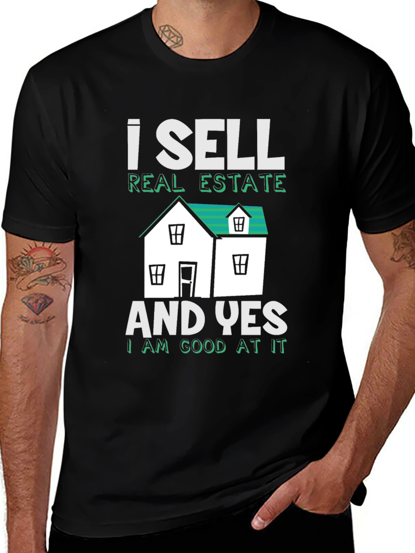 Realtor T-Shirt: I Sell Real Estate