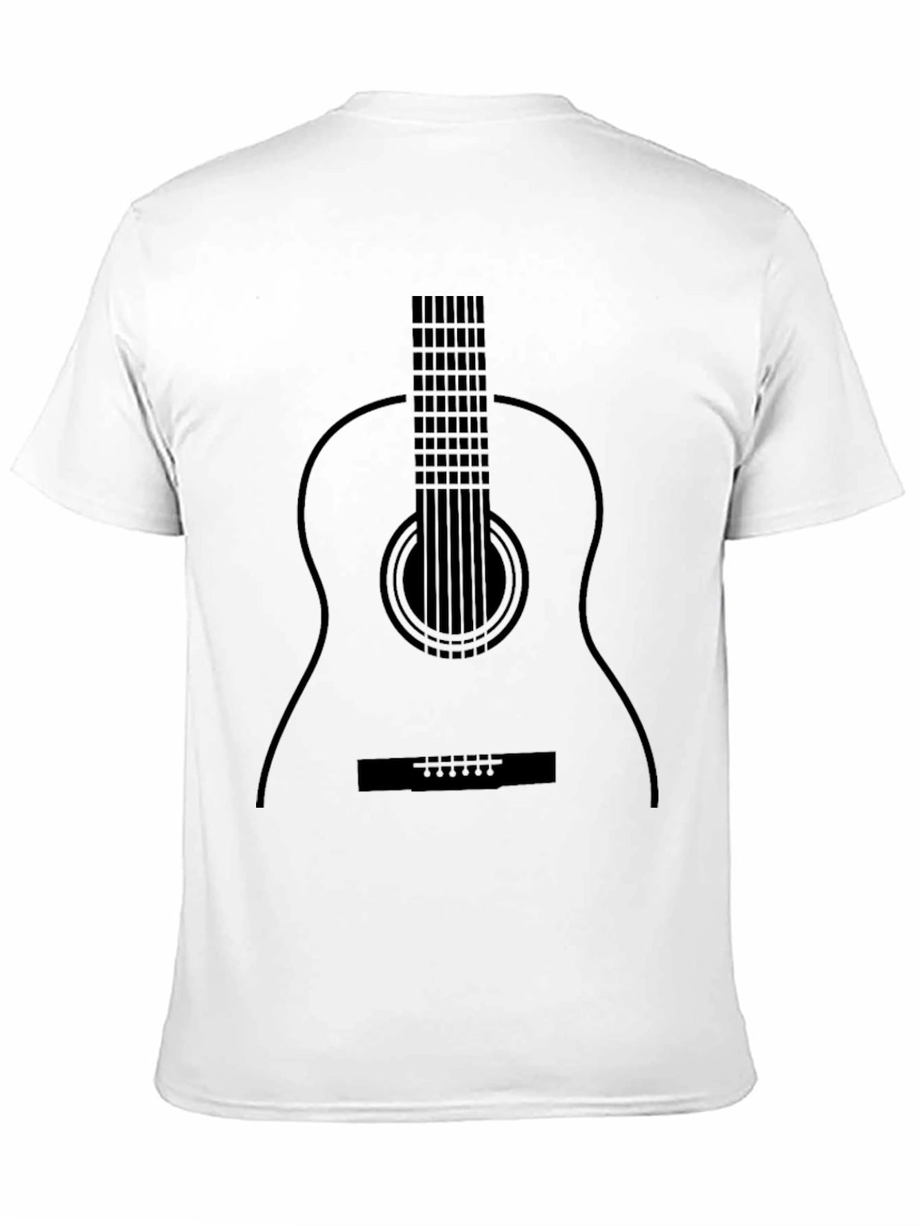 Guitar Graphic T-Shirt - Classic Music Tee