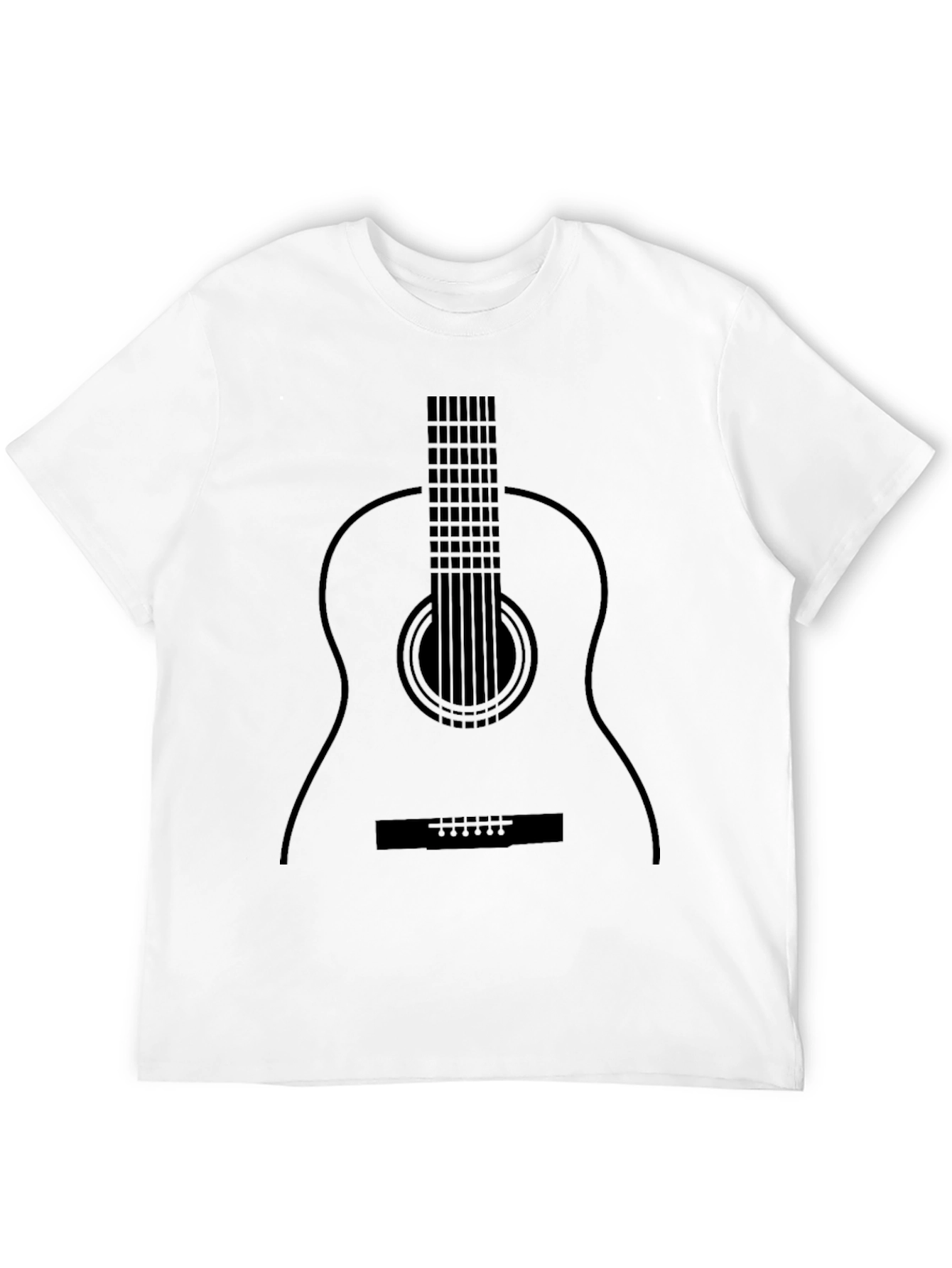Guitar Graphic T-Shirt - Classic Music Tee