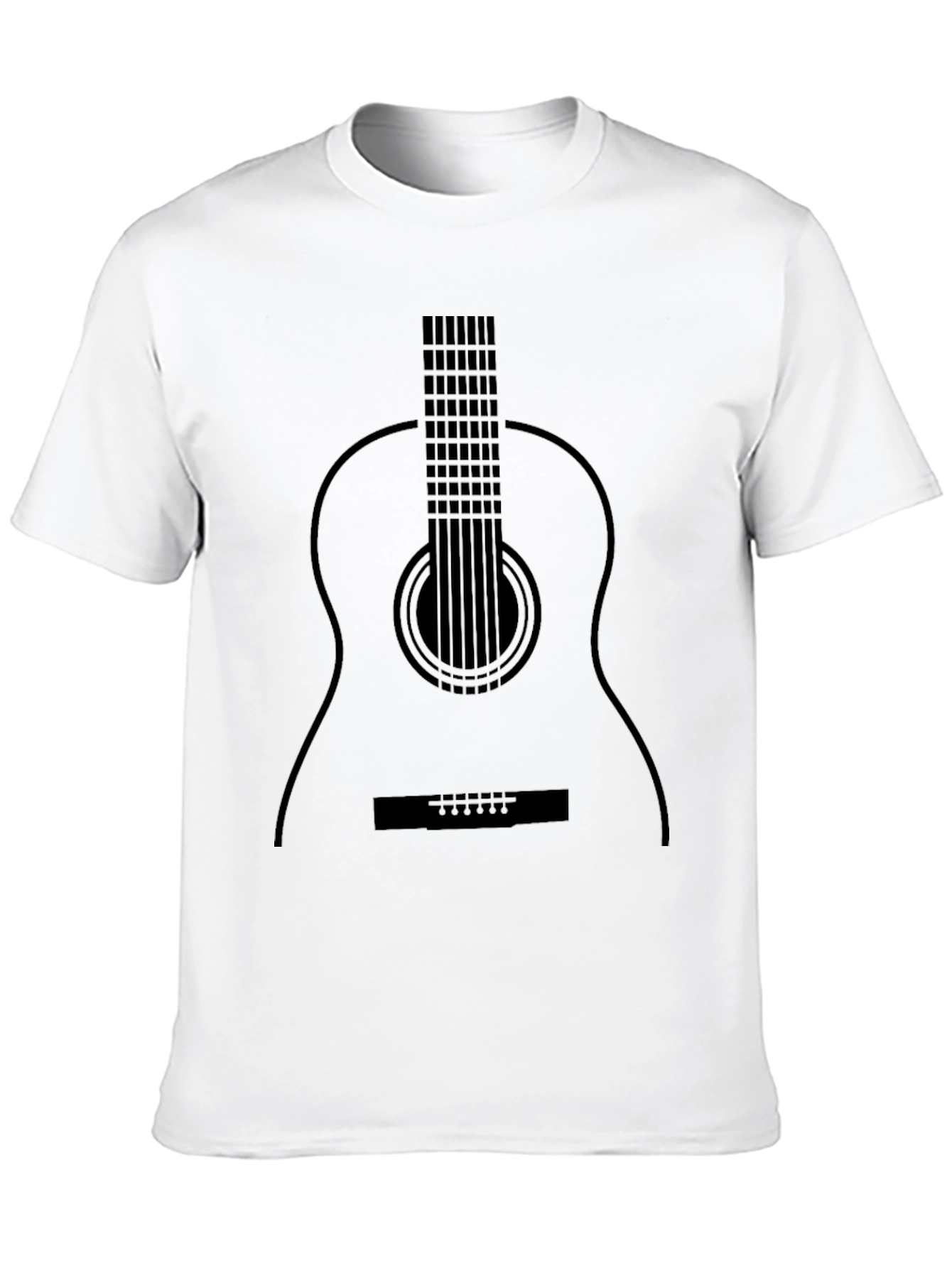Guitar Graphic T-Shirt - Classic Music Tee