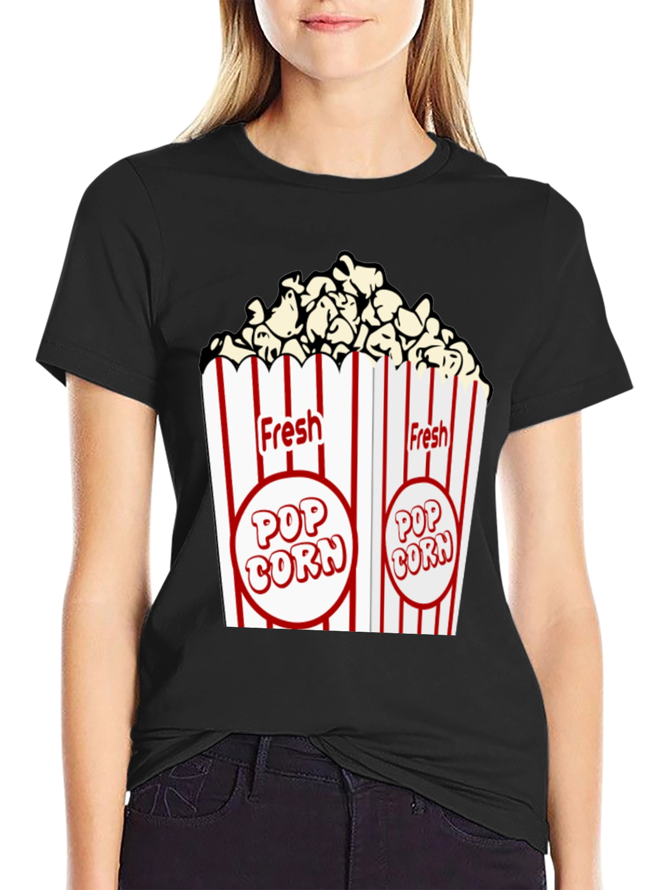 Fresh Popcorn Graphic T-Shirt