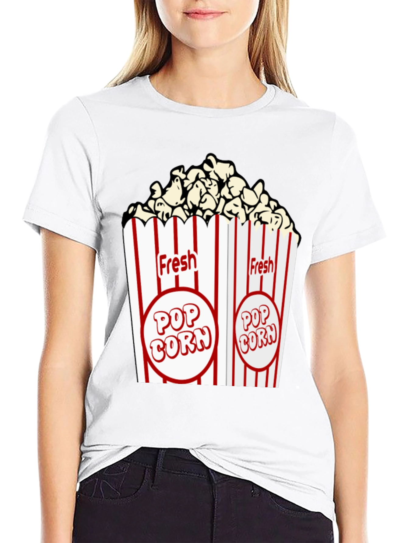 Fresh Popcorn Graphic T-Shirt