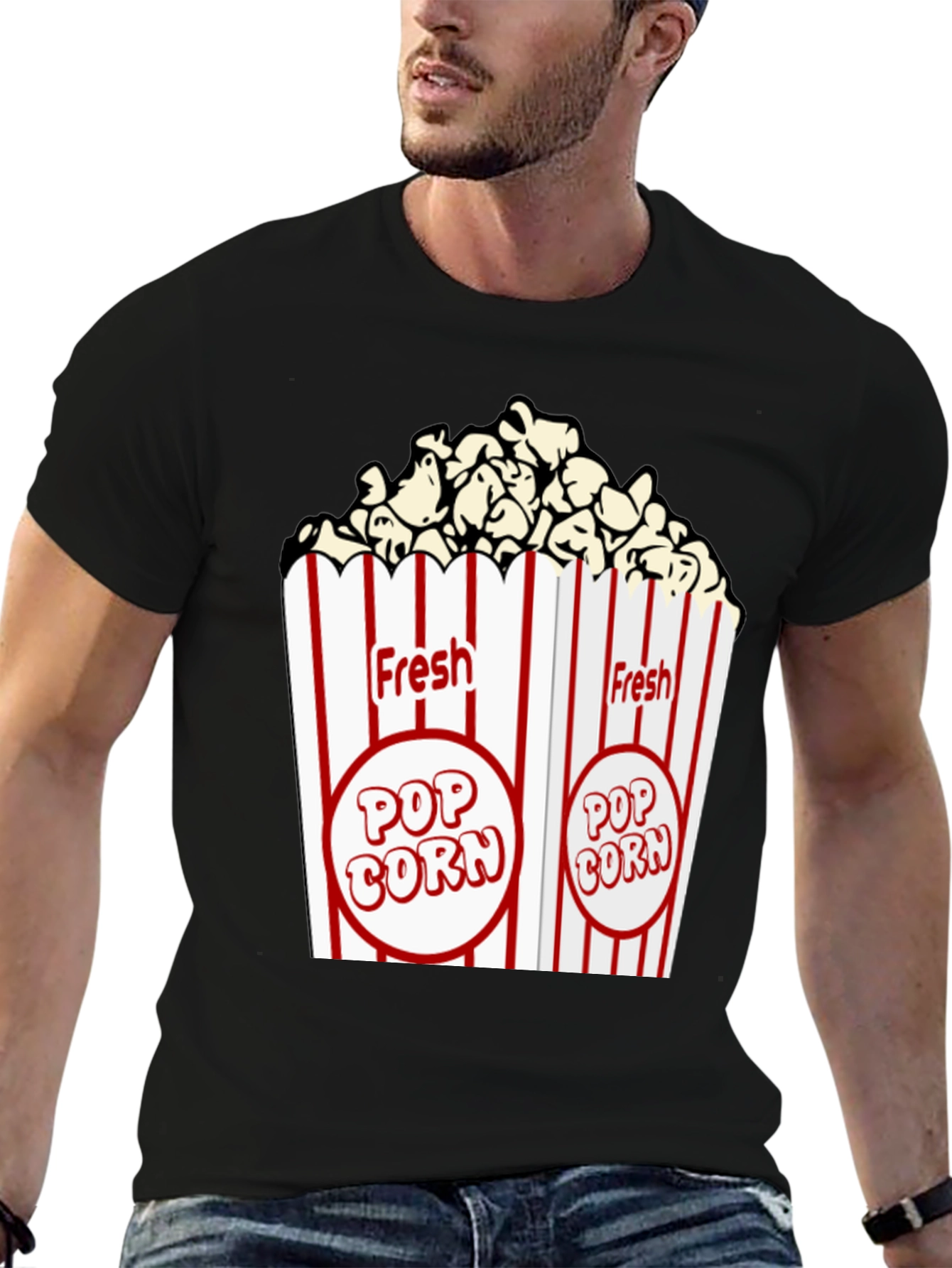 Fresh Popcorn Graphic T-Shirt
