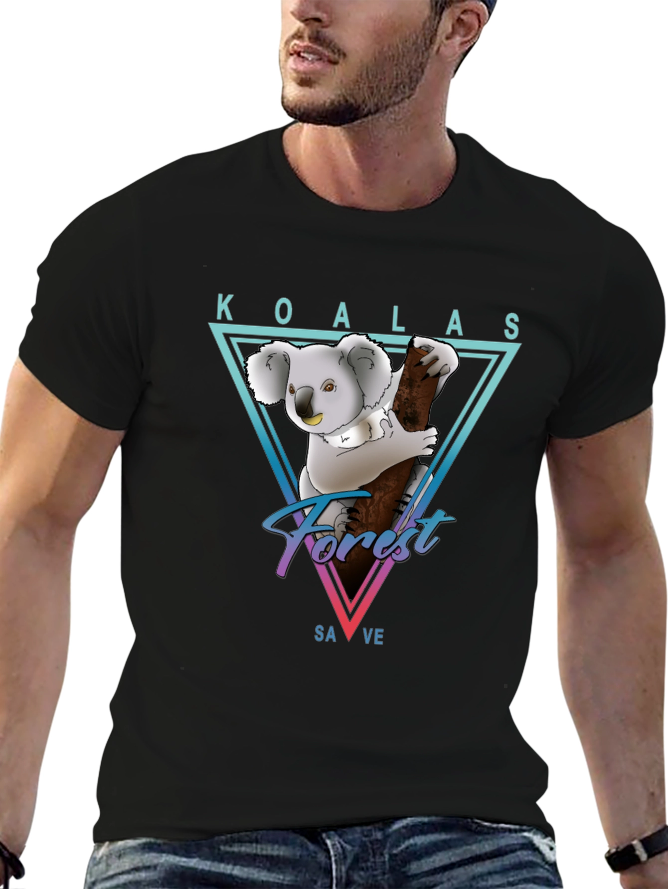 Save Koalas T-Shirt - Forest Conservation Tee