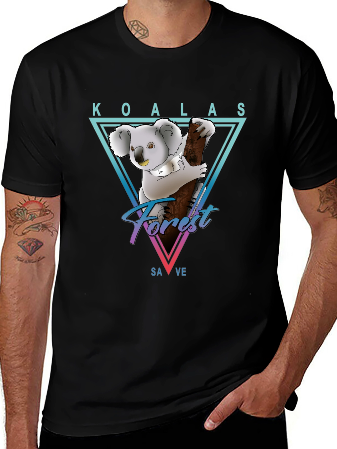 Save Koalas T-Shirt - Forest Conservation Tee