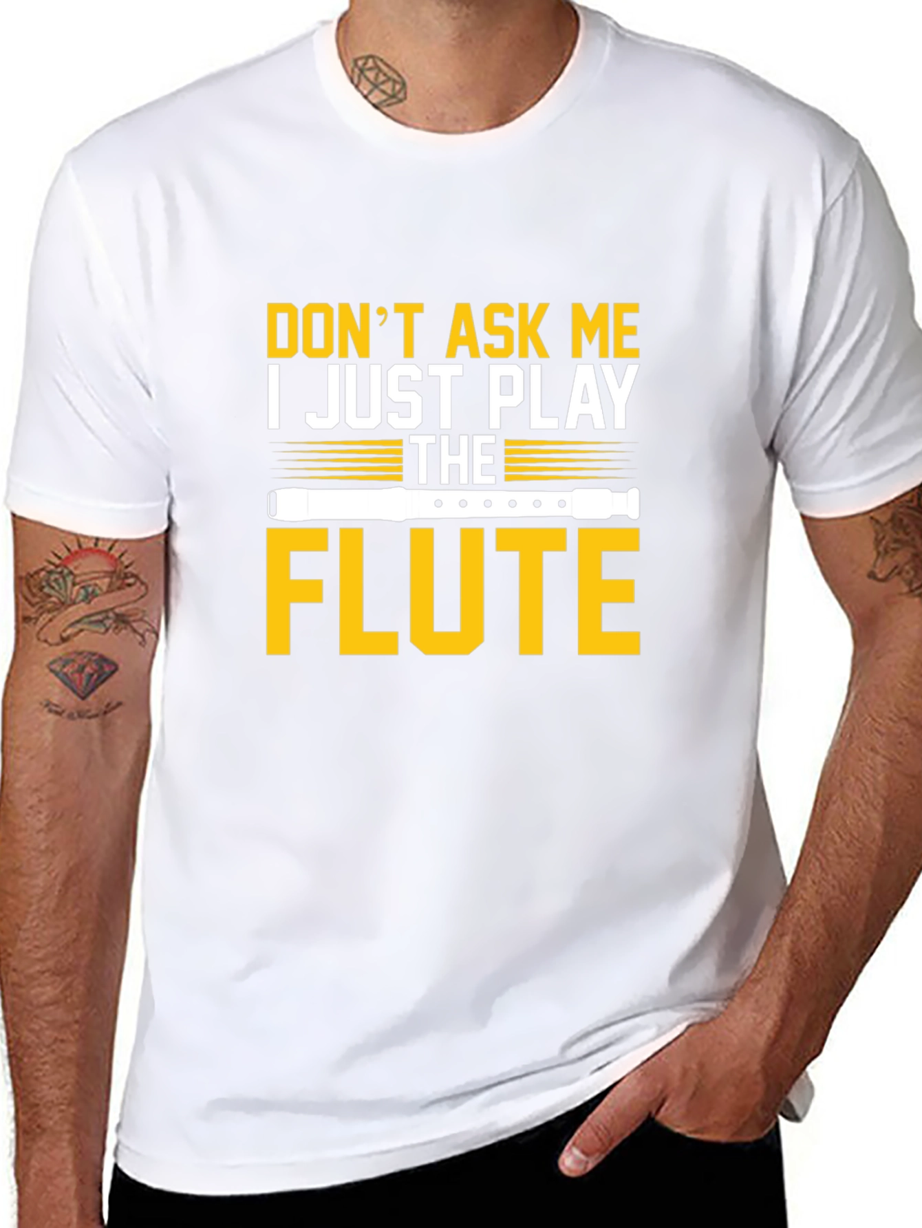 Dont Ask Me I Just Play the Flute T-Shirt