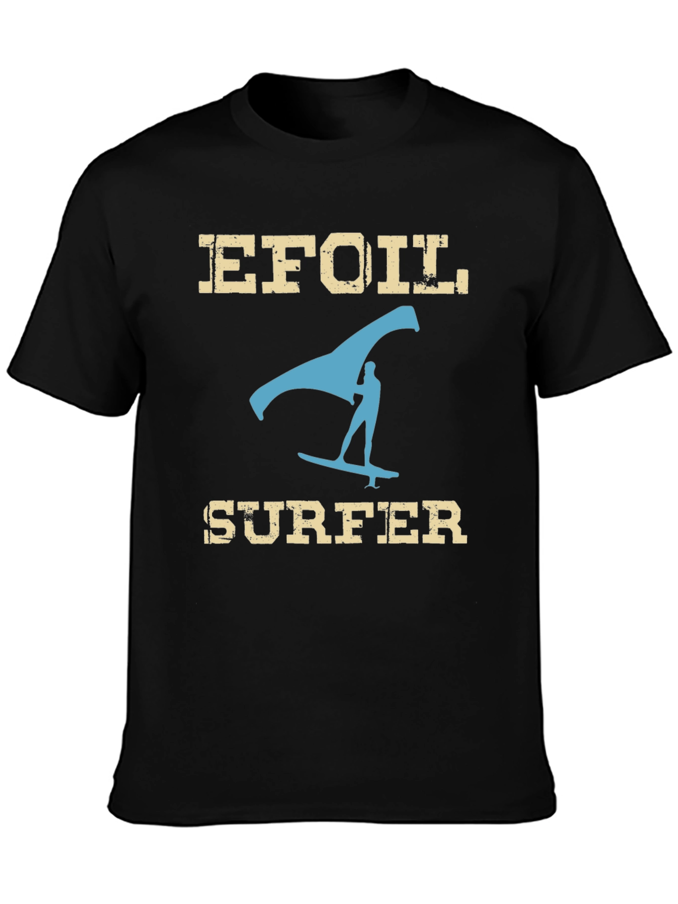 Efoil Surfer Graphic T-Shirt - Ride the Wave!