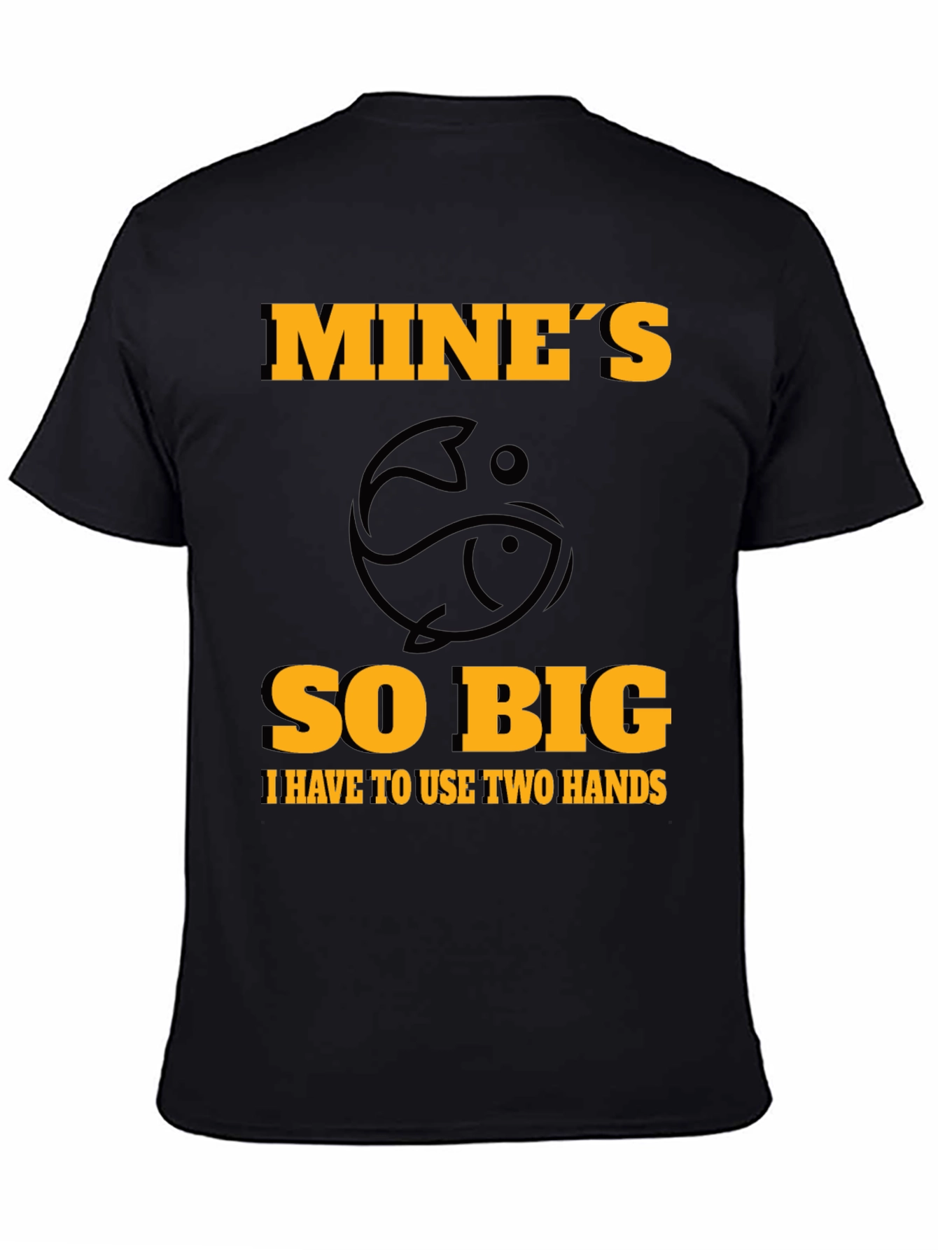 Mines So Big Fishing T-Shirt - Humor Tee