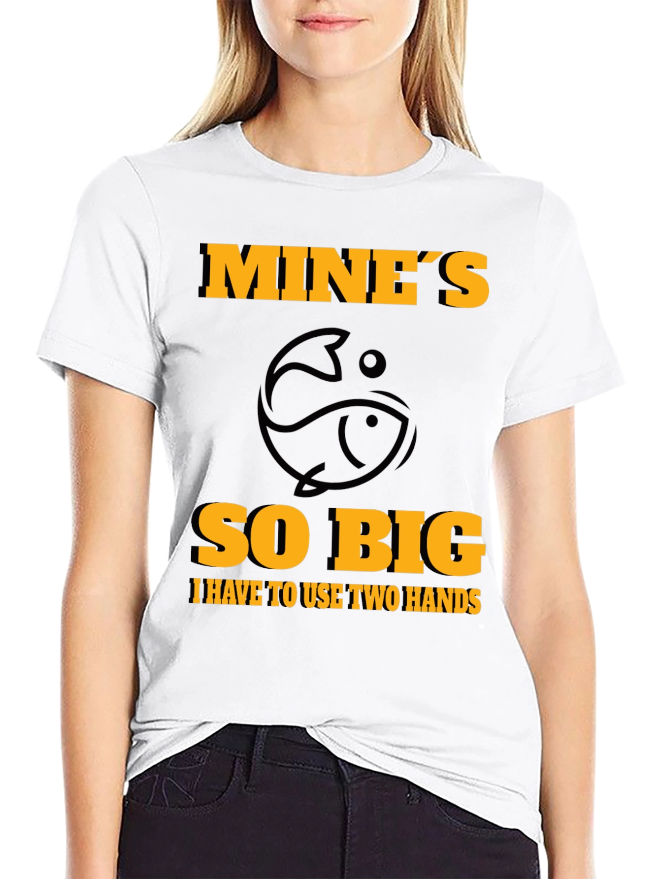 Mines So Big Fishing T-Shirt - Humor Tee