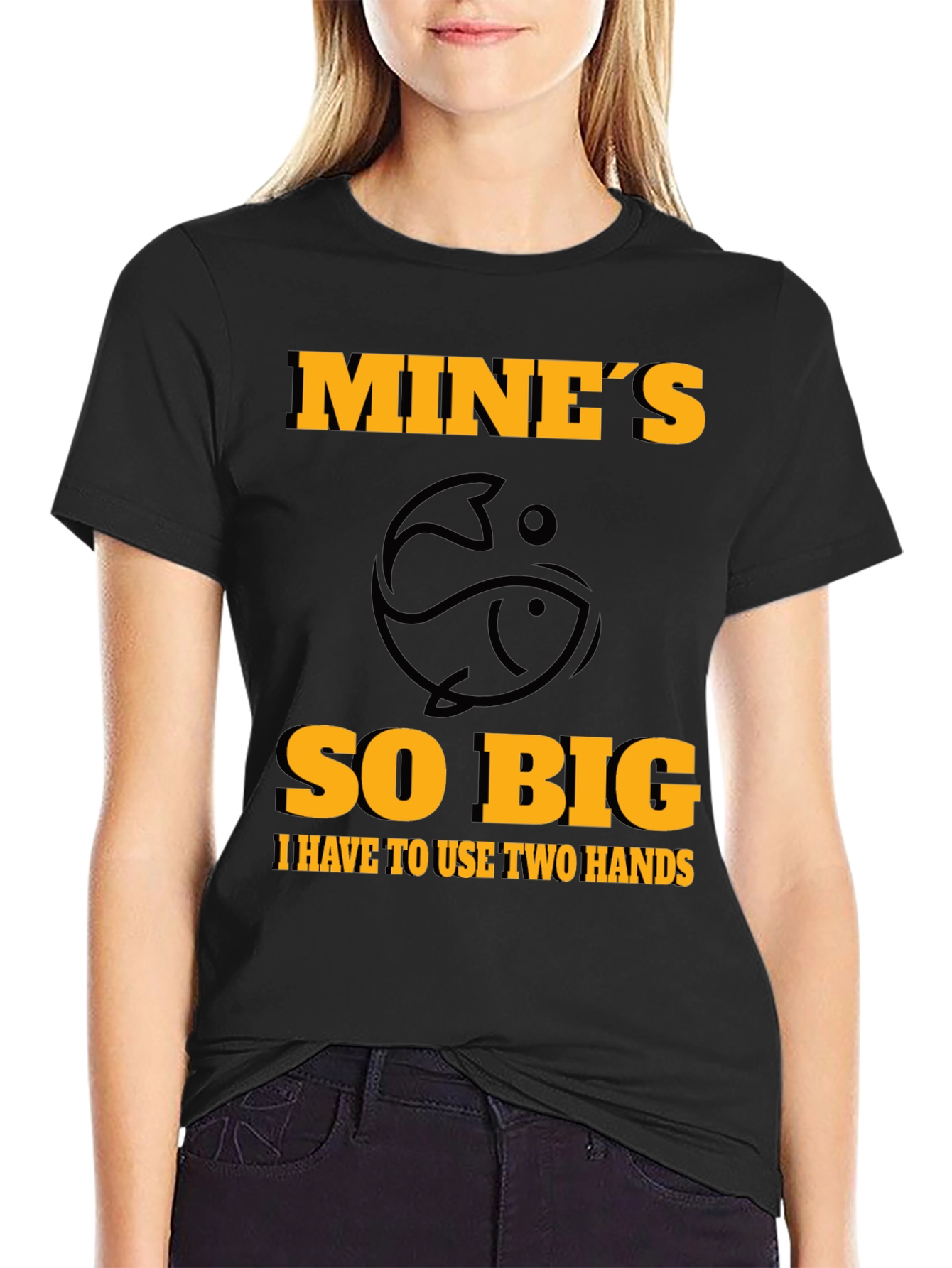 Mines So Big Fishing T-Shirt - Humor Tee