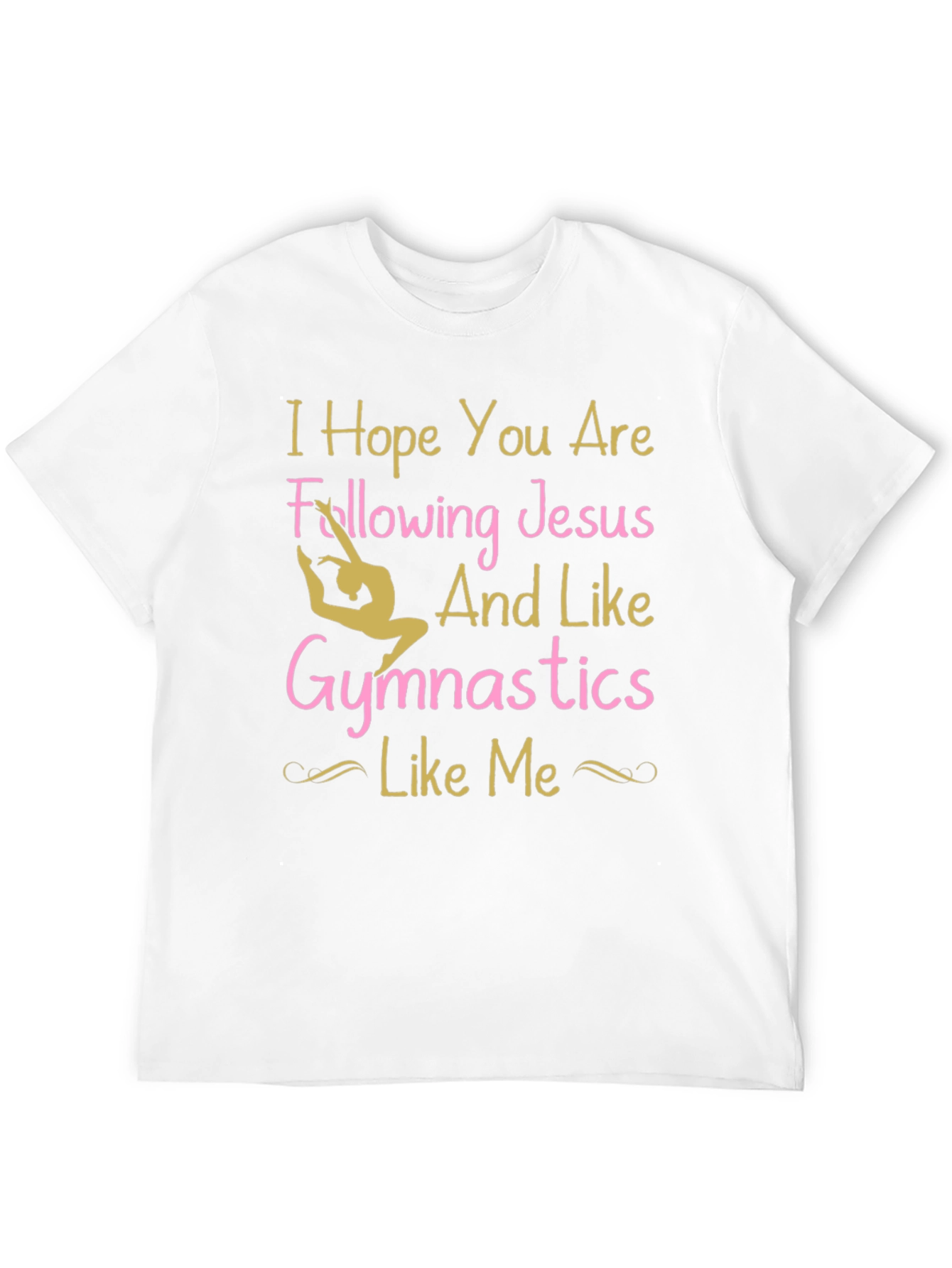 Gymnastics Jesus T-Shirt - Christian Gymnast Tee