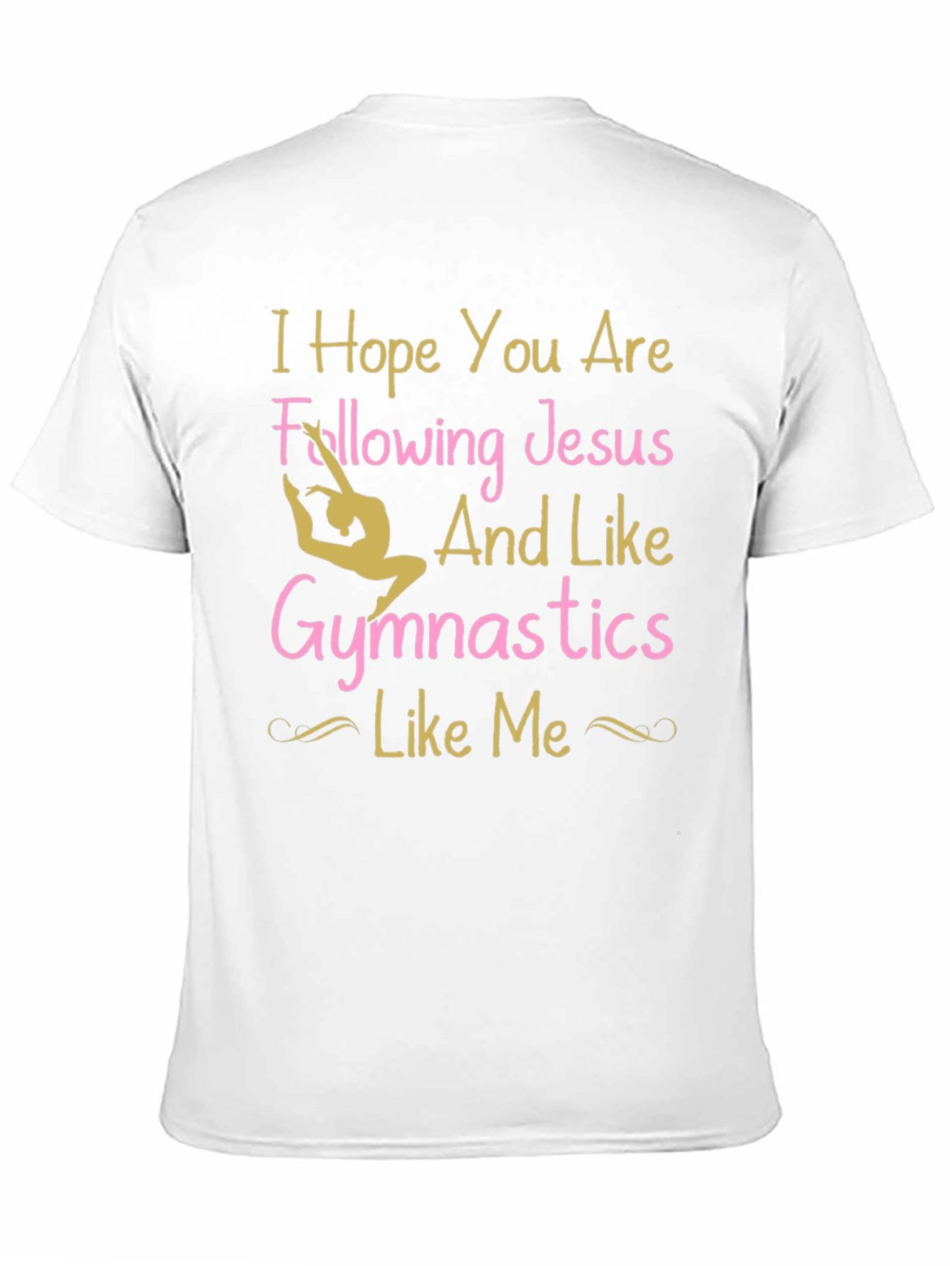 Gymnastics Jesus T-Shirt - Christian Gymnast Tee