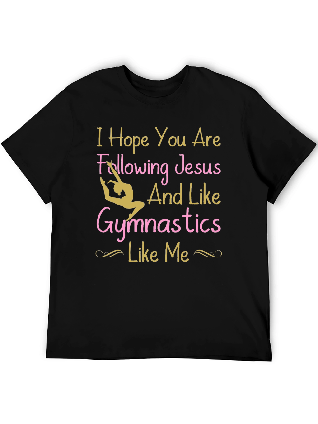 Gymnastics Jesus T-Shirt - Christian Gymnast Tee
