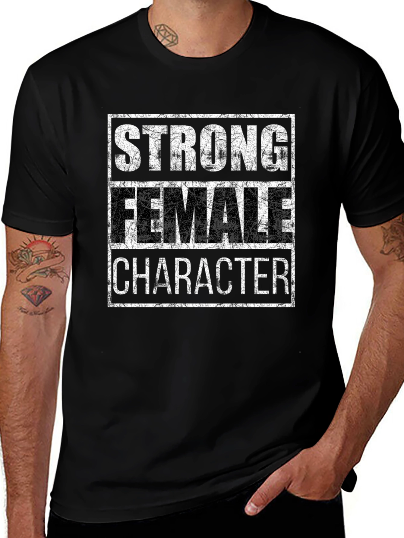 Strong Female Character Graphic Tee - Unisex