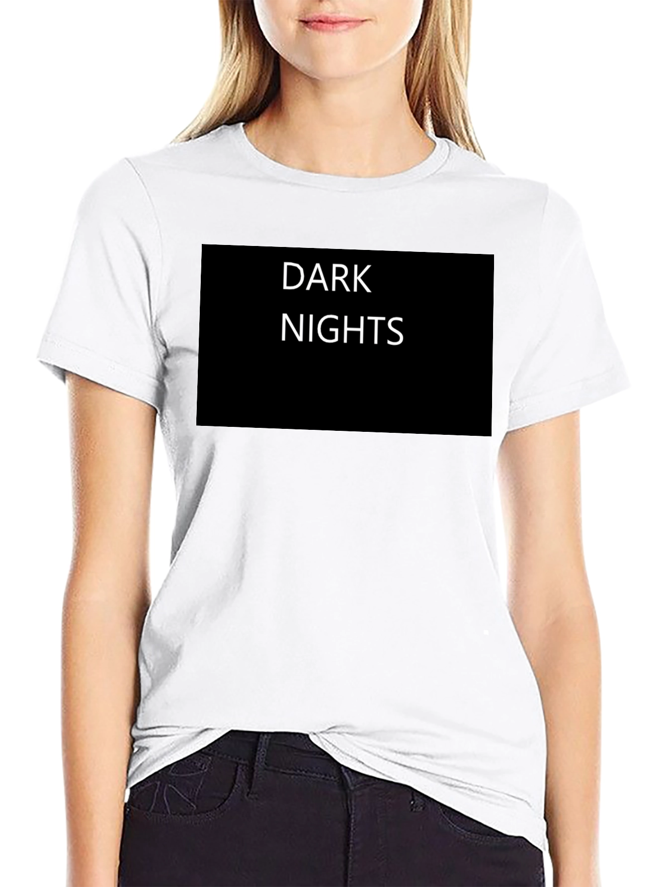 Dark Nights Graphic T-Shirt - Casual Style