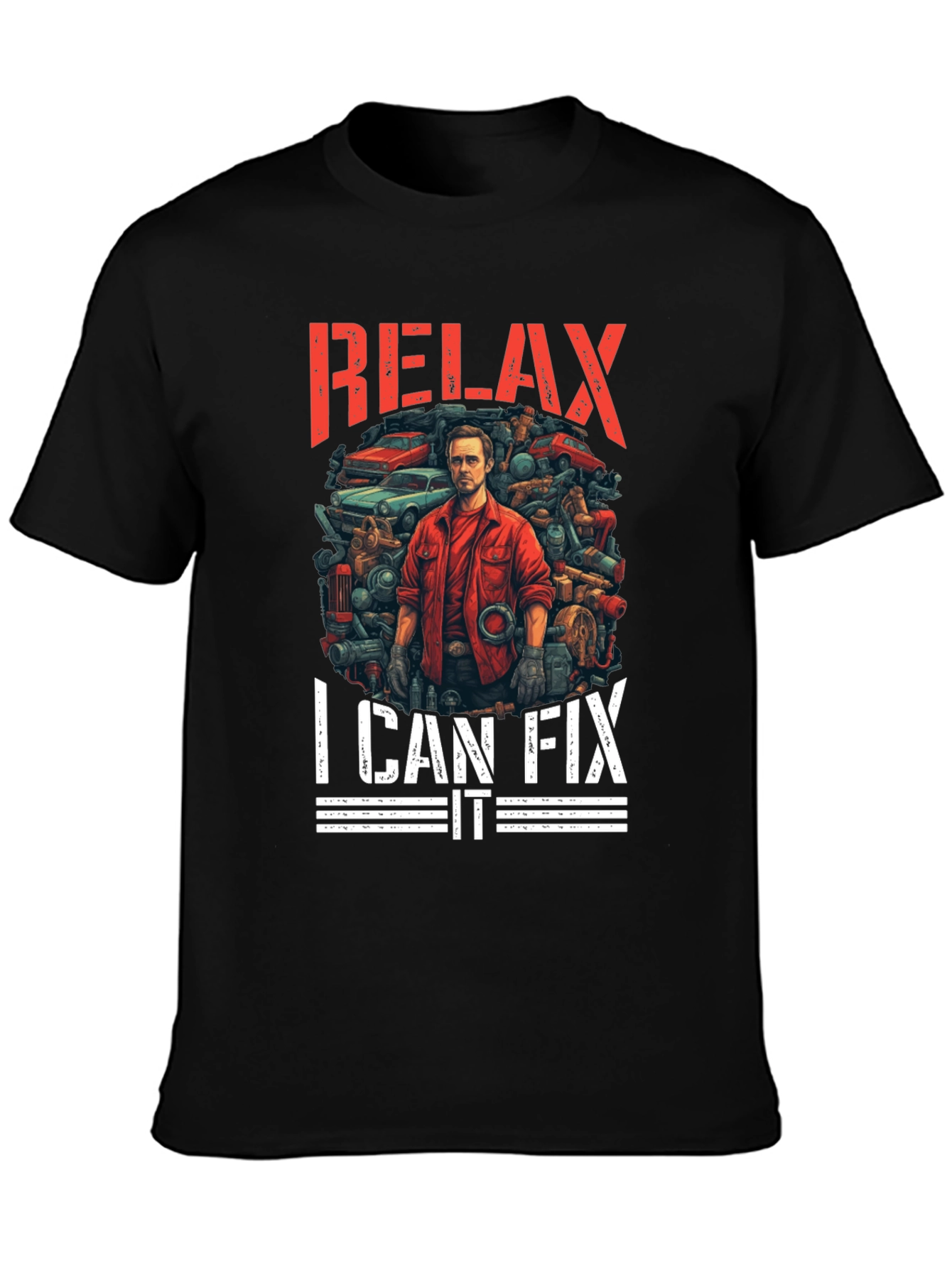 Relax I Can Fix It - Mechanic T-Shirt