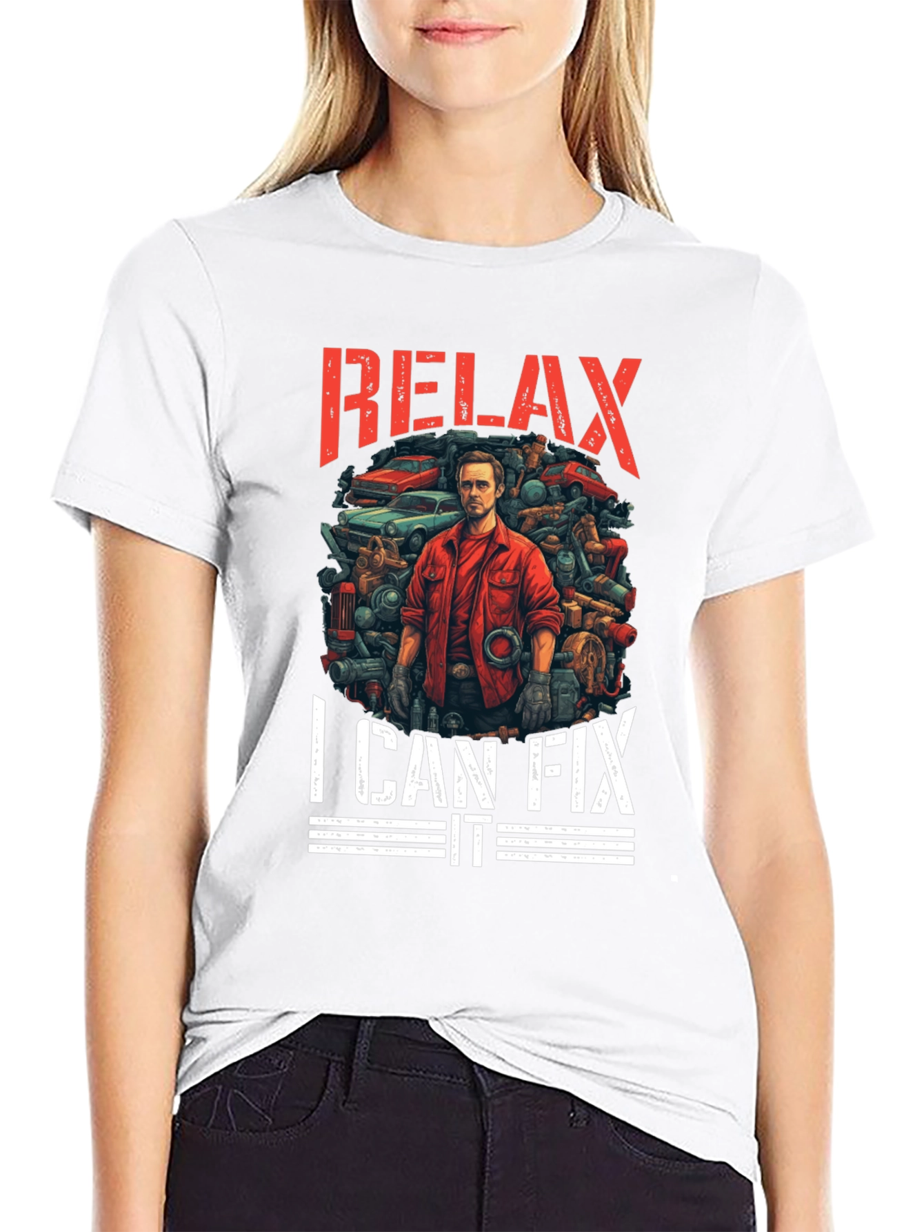Relax I Can Fix It - Mechanic T-Shirt