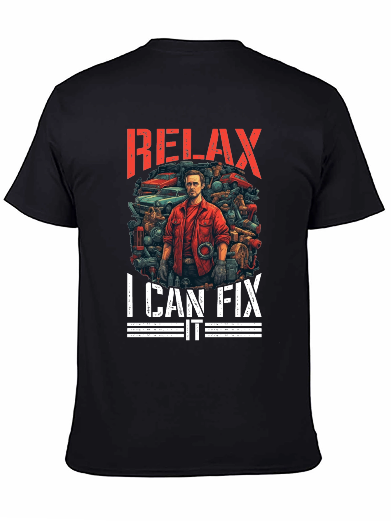 Relax I Can Fix It - Mechanic T-Shirt