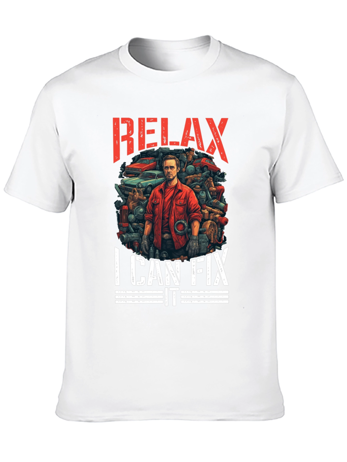 Relax I Can Fix It - Mechanic T-Shirt