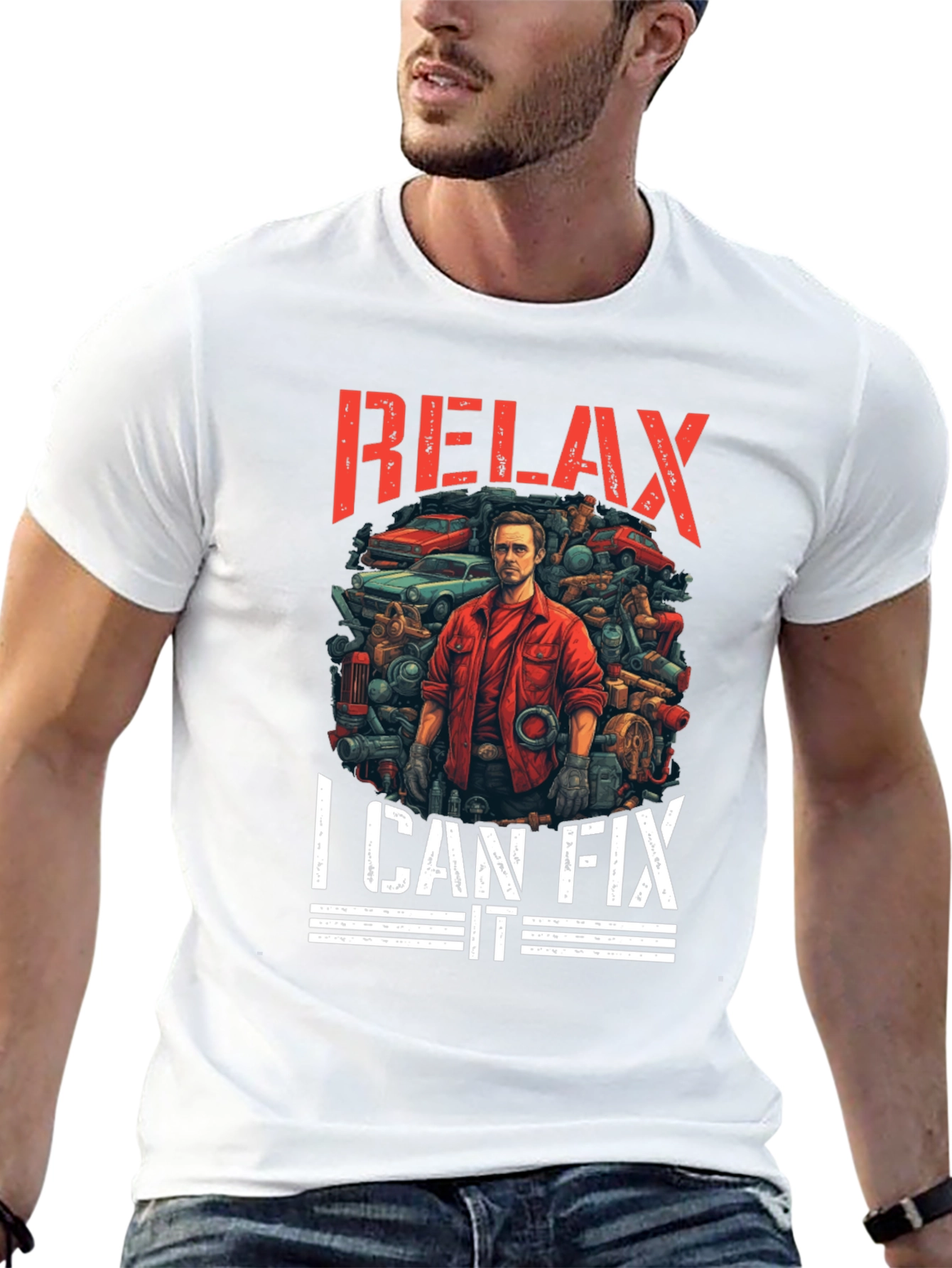 Relax I Can Fix It - Mechanic T-Shirt
