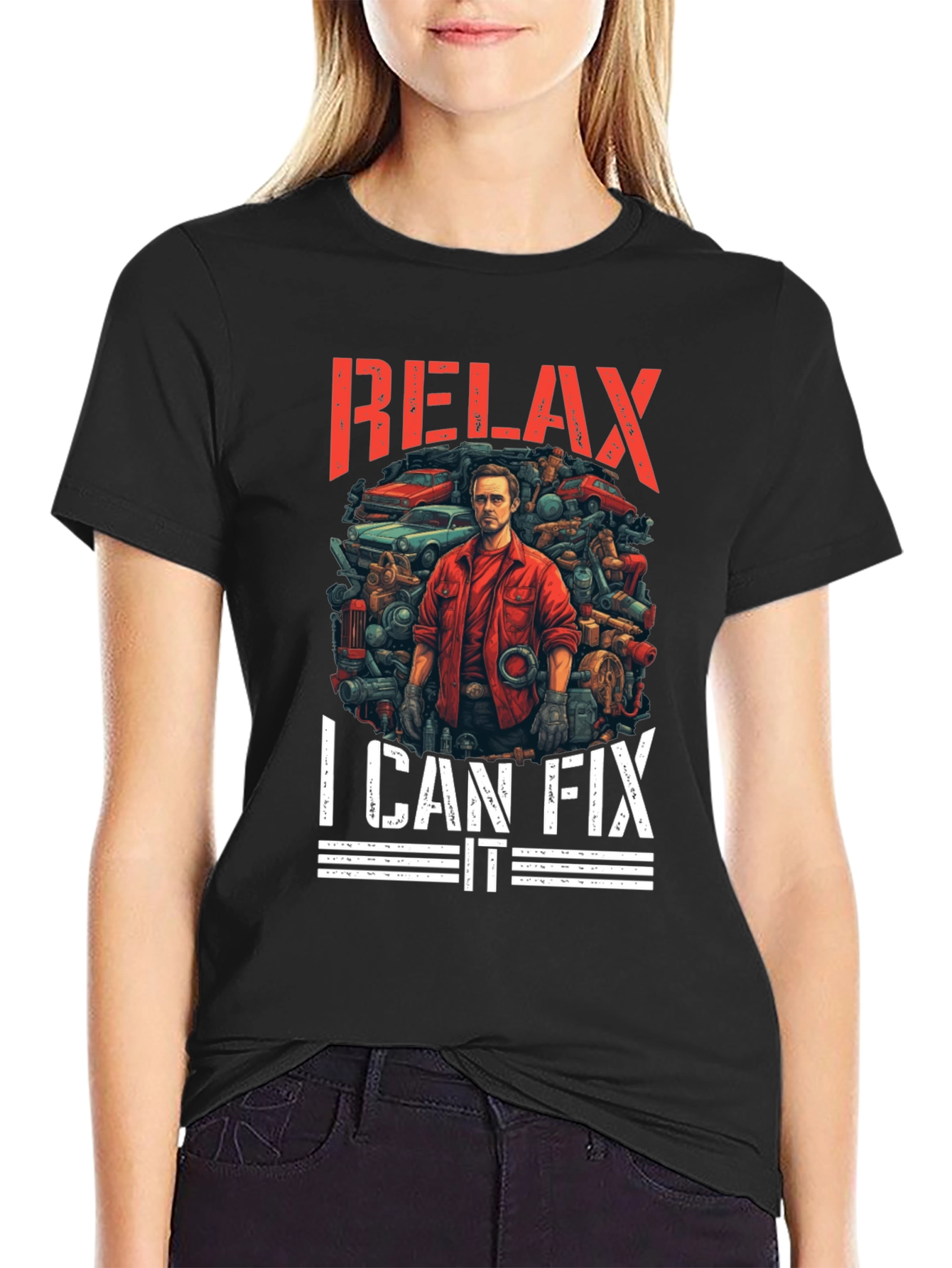 Relax I Can Fix It - Mechanic T-Shirt