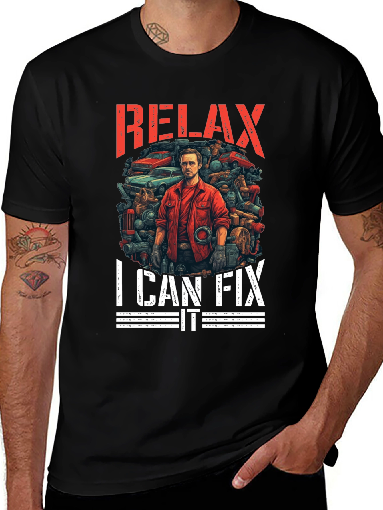 Relax I Can Fix It - Mechanic T-Shirt
