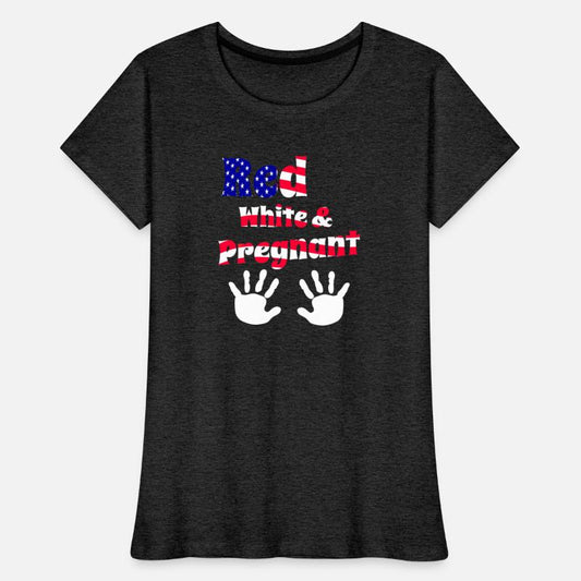 4th of July Pregnancy Red White and Pregnant