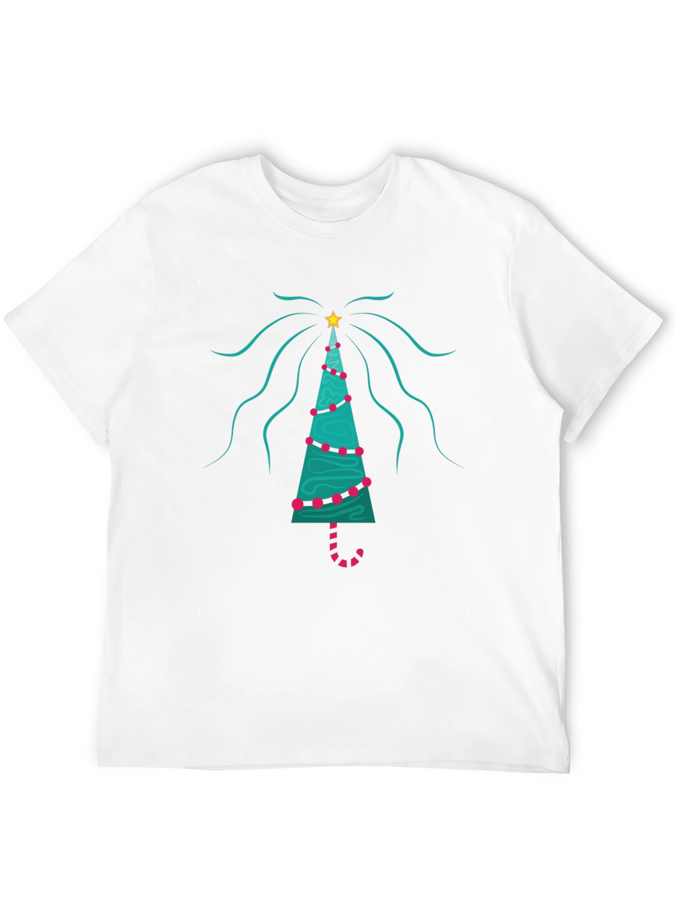 Festive Christmas Tree Graphic Tee
