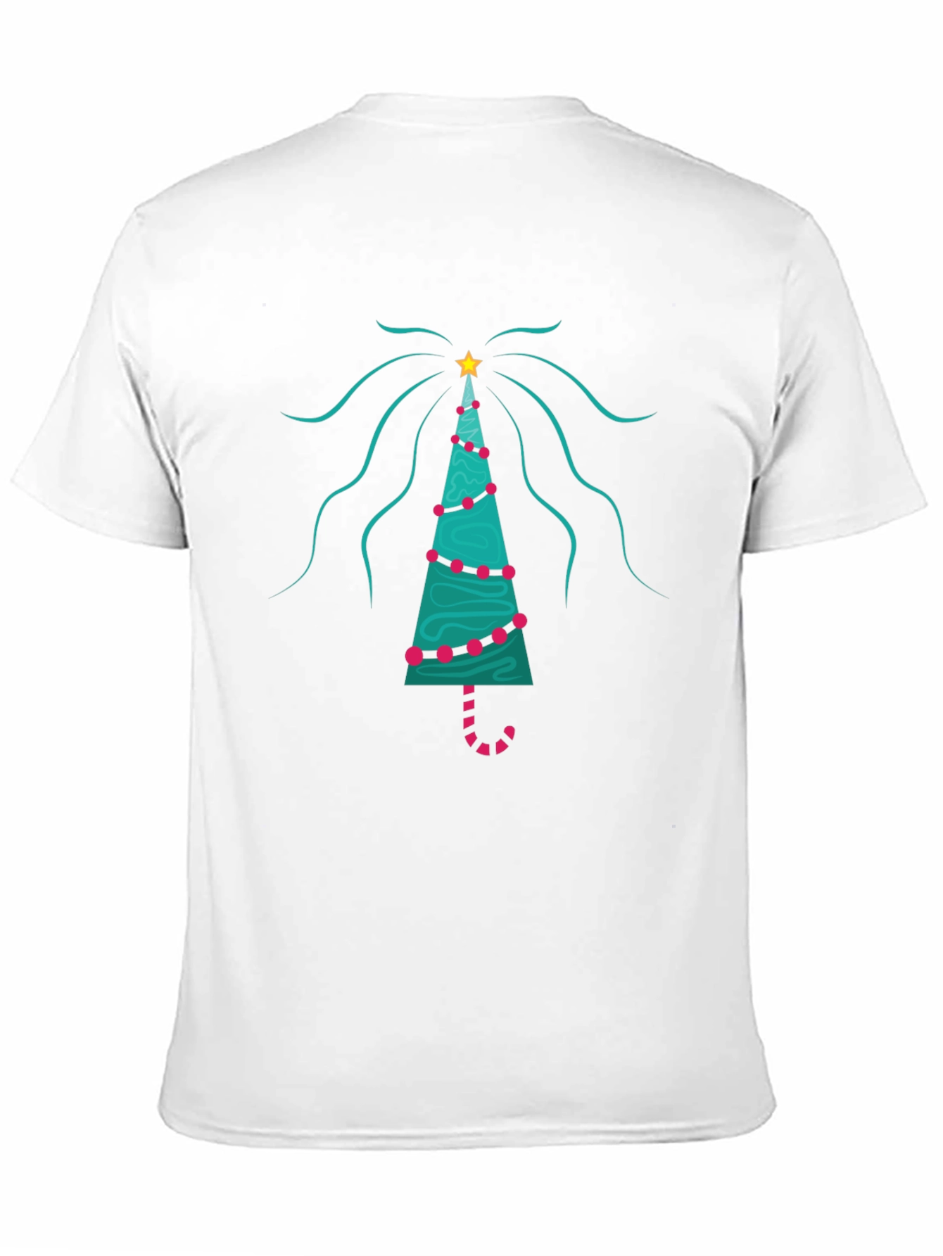 Festive Christmas Tree Graphic Tee