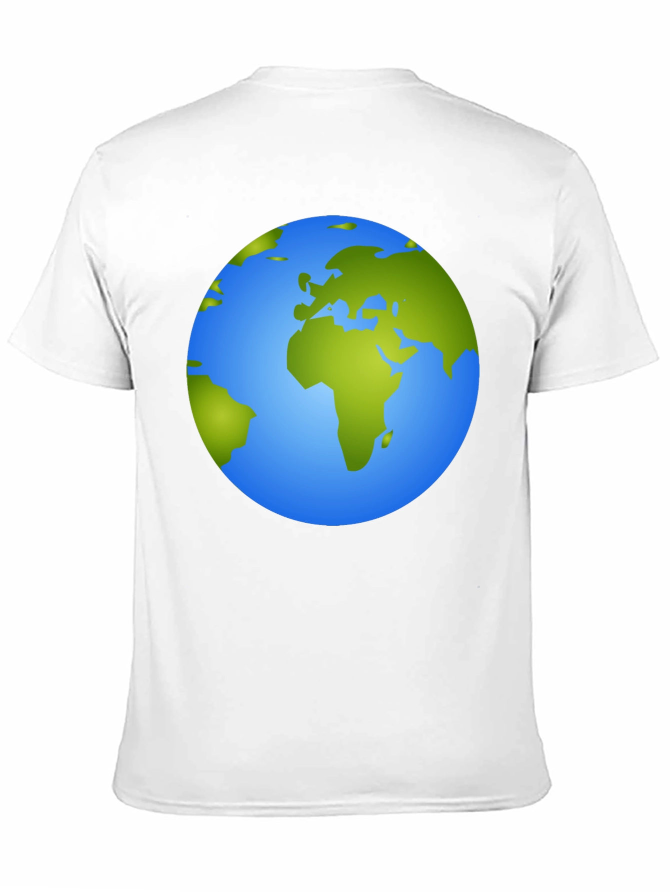 Earth Graphic Tee - Black Cotton Comfort