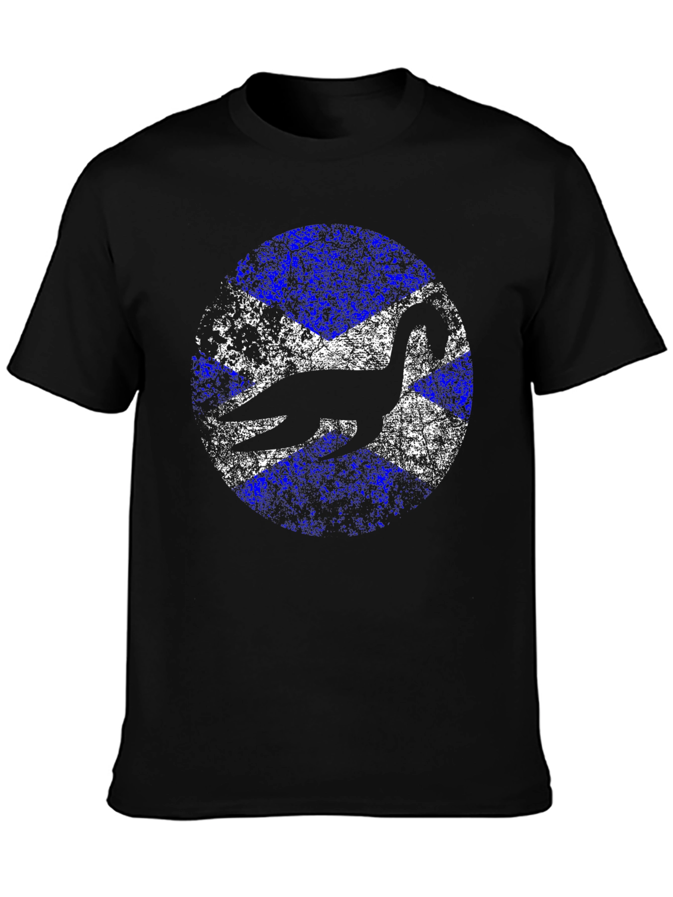 Scottish Nessie Flag Graphic T-Shirt