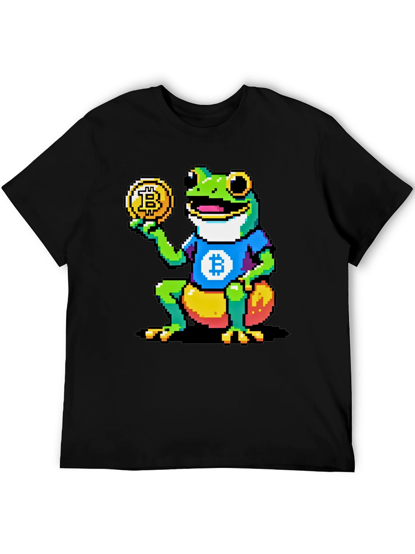 Bitcoin Frog Pixel Art T-Shirt