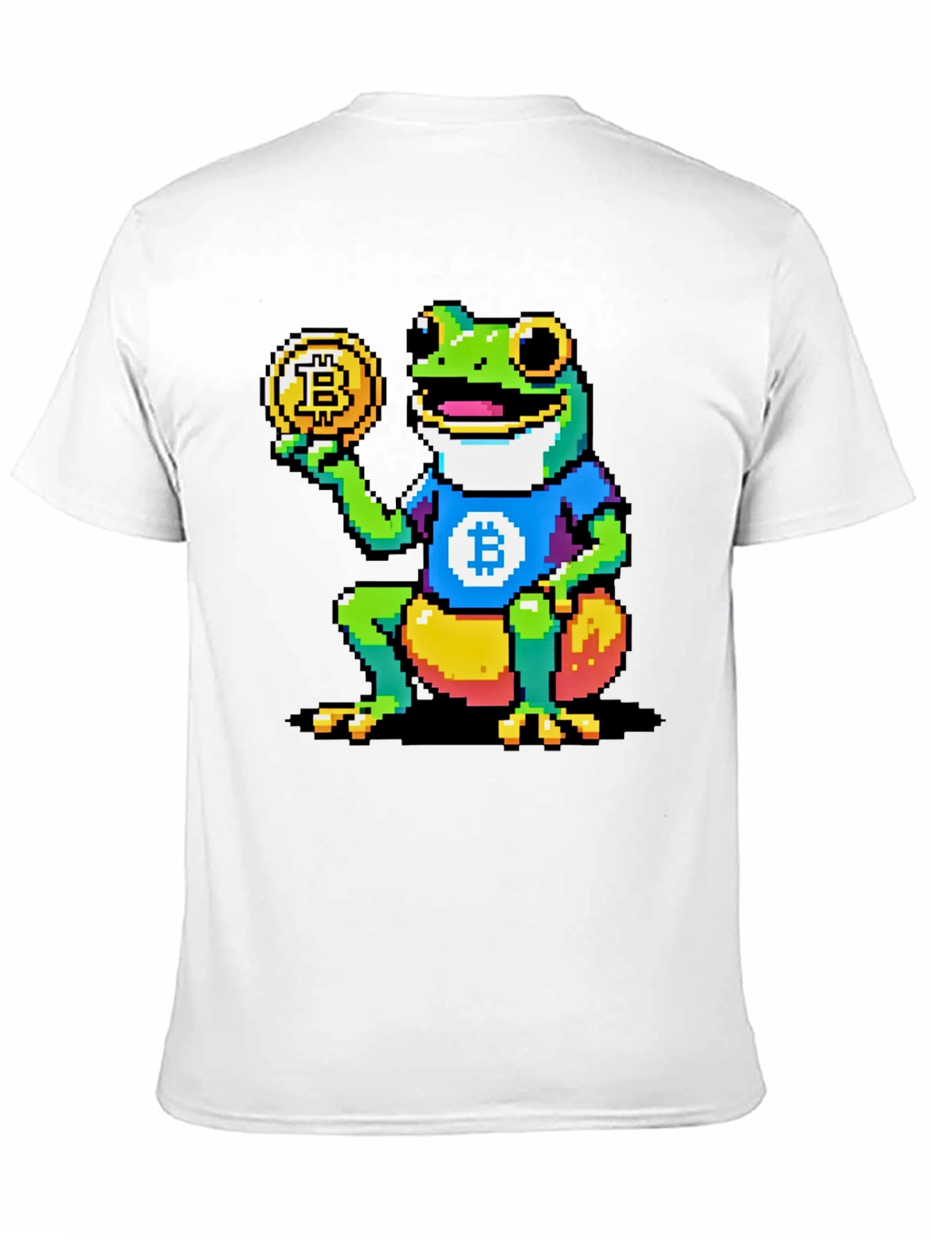 Bitcoin Frog Pixel Art T-Shirt