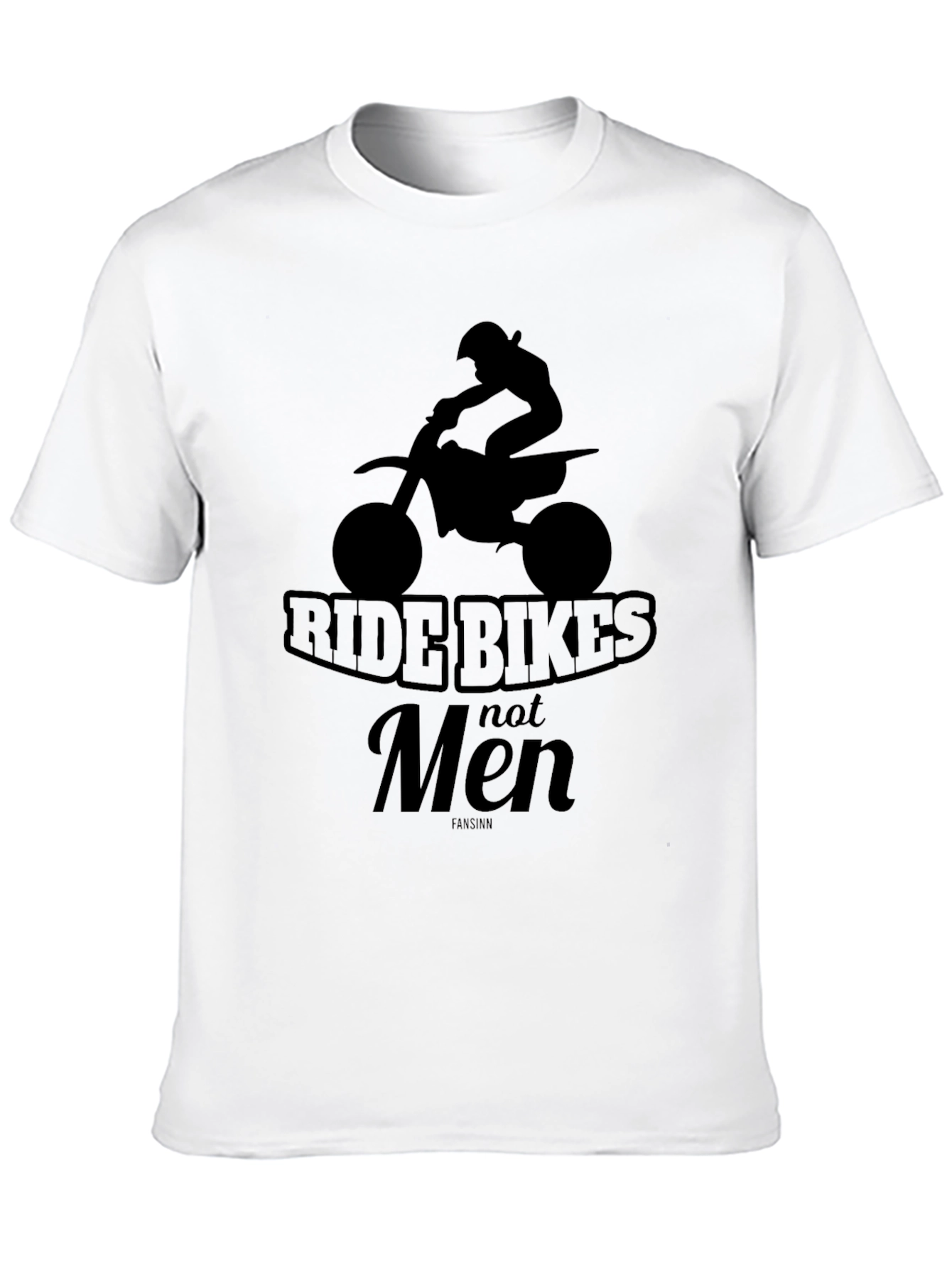 Ride Bikes Not Men - Graphic Tee