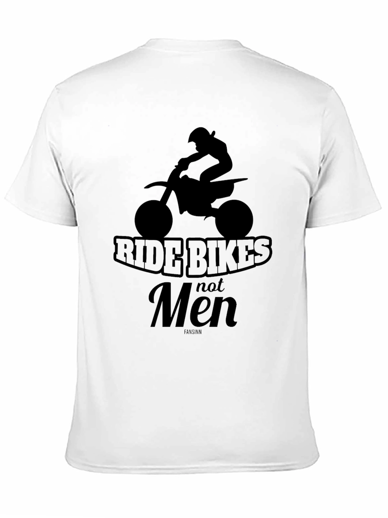 Ride Bikes Not Men - Graphic Tee