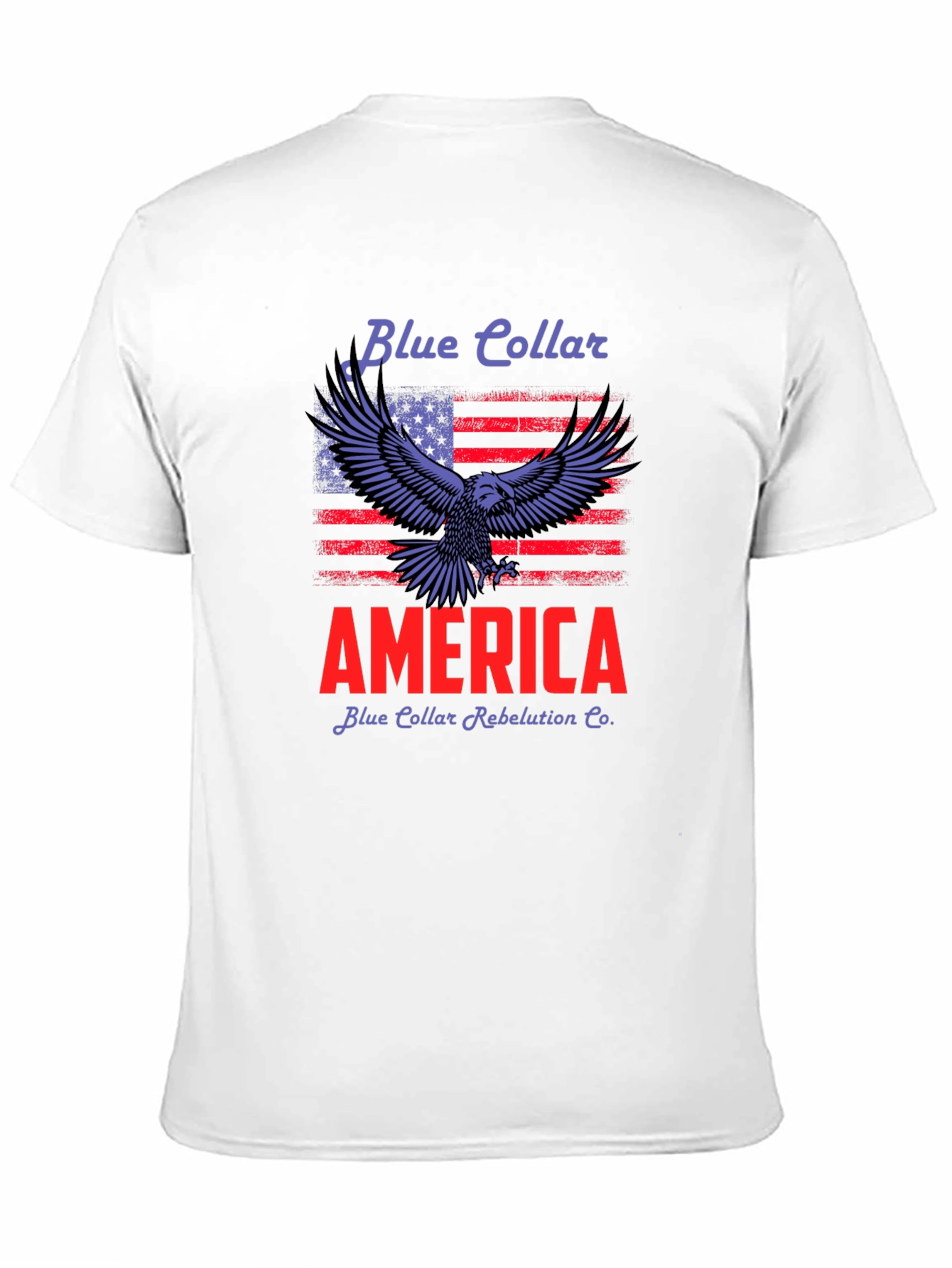Blue Collar America Eagle Graphic Tee
