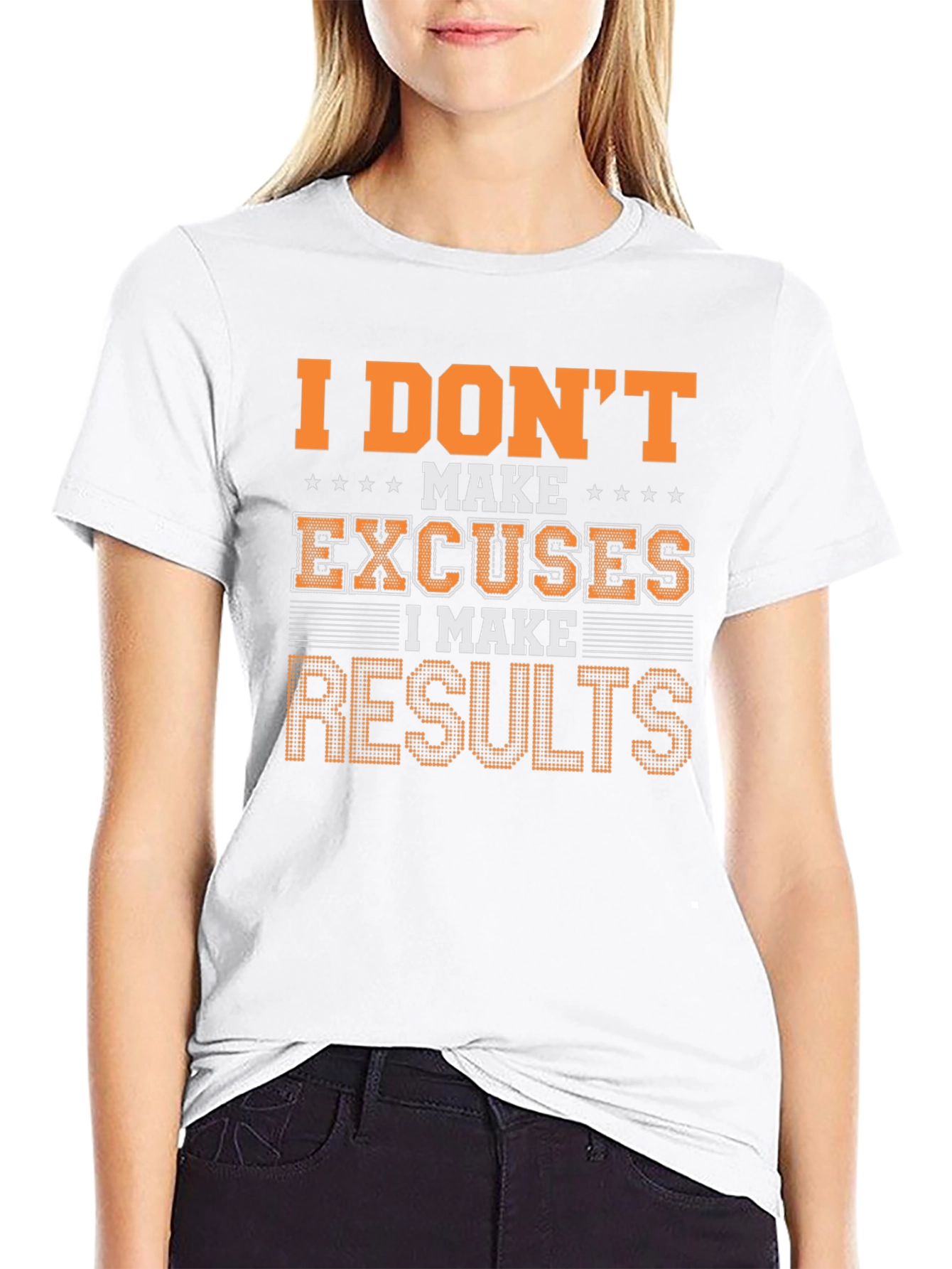 Motivational I Make Results Graphic Tee