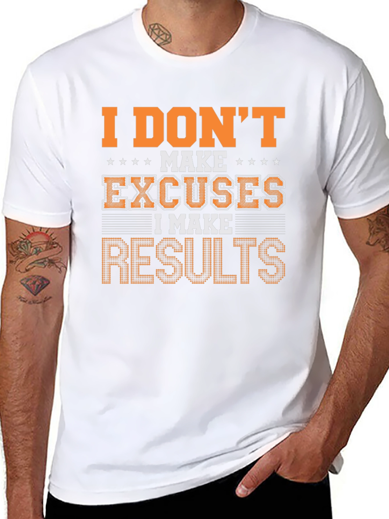Motivational I Make Results Graphic Tee