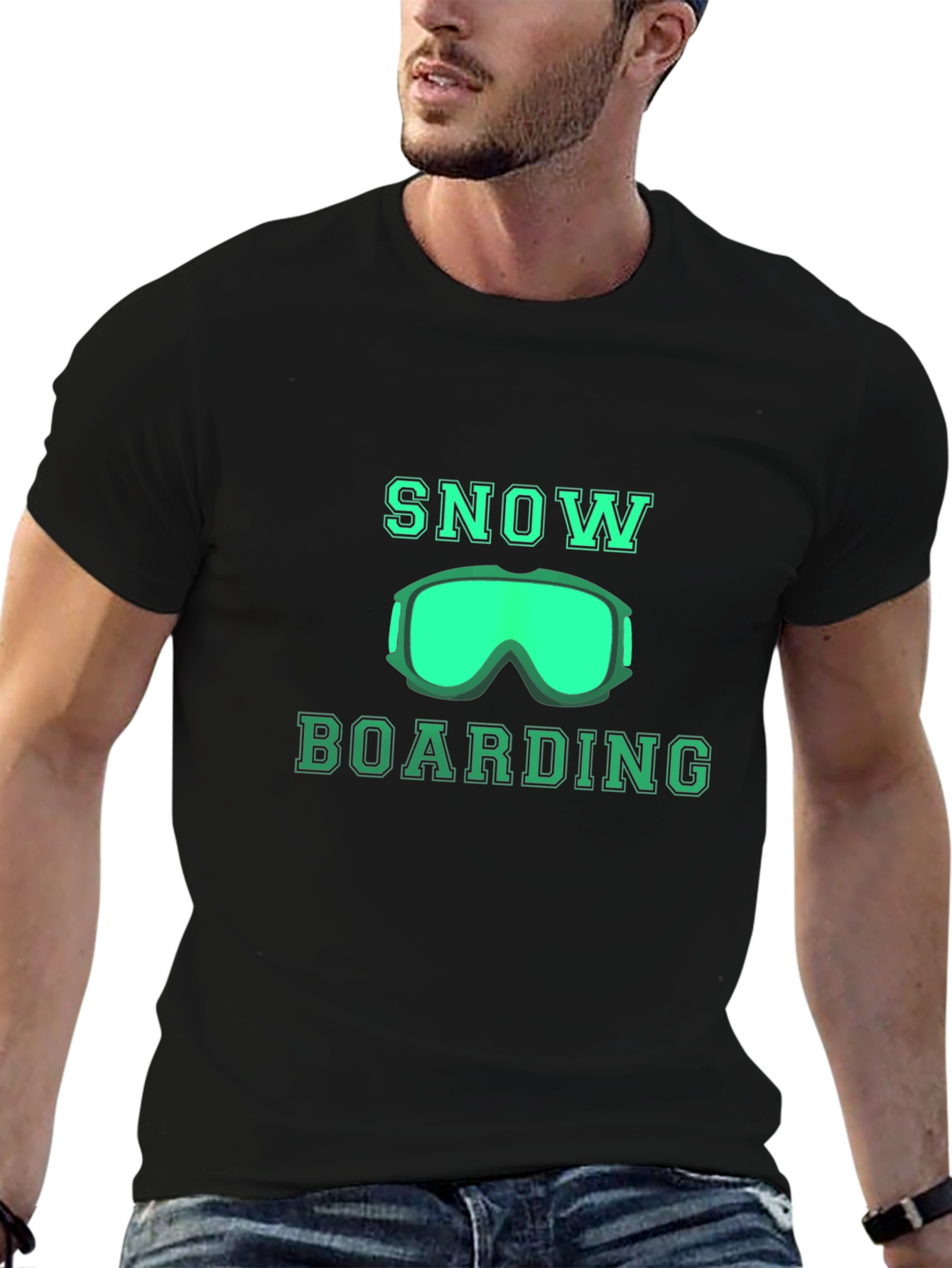 Snowboarding Goggles T-Shirt | Winter Sports Apparel