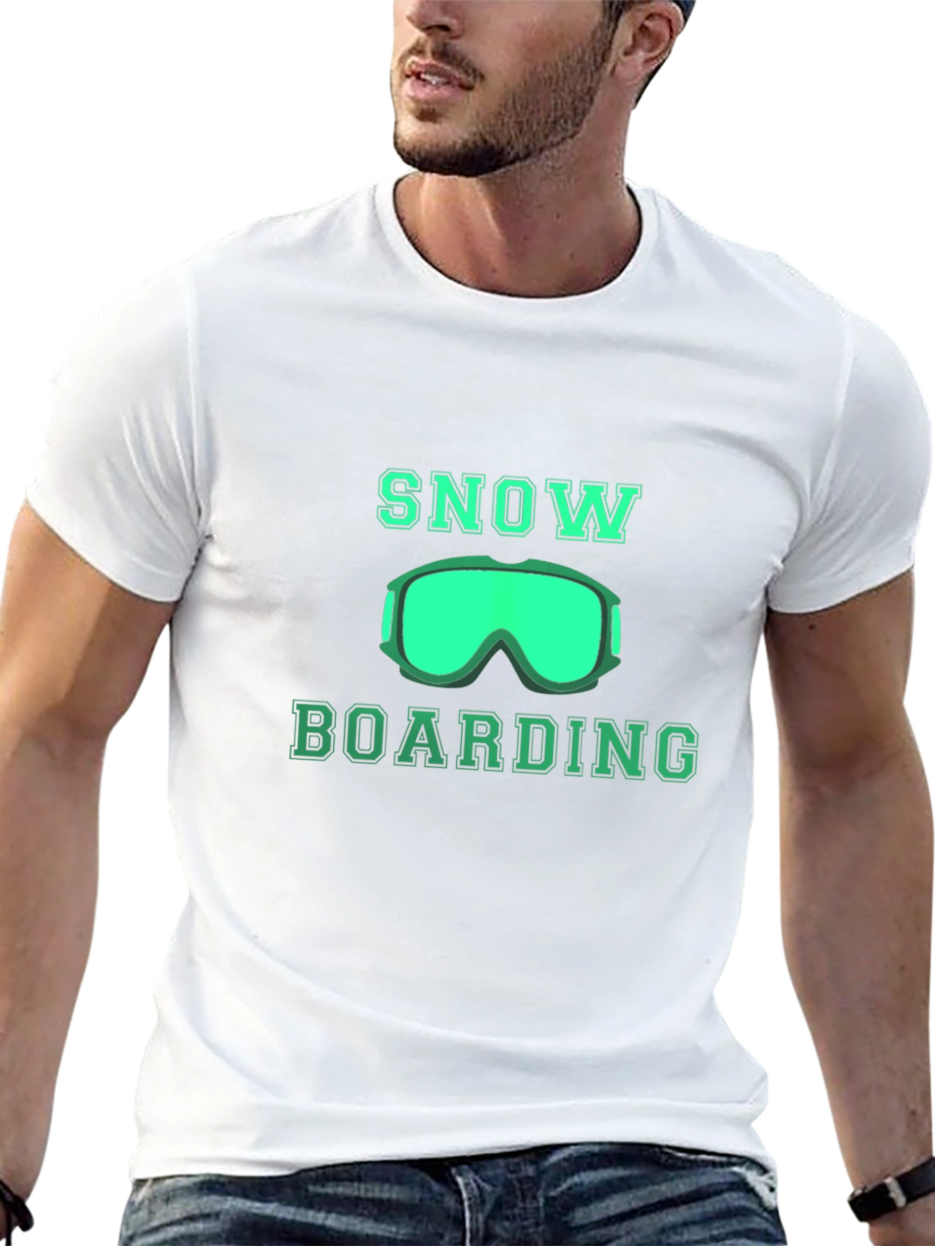 Snowboarding Goggles T-Shirt | Winter Sports Apparel