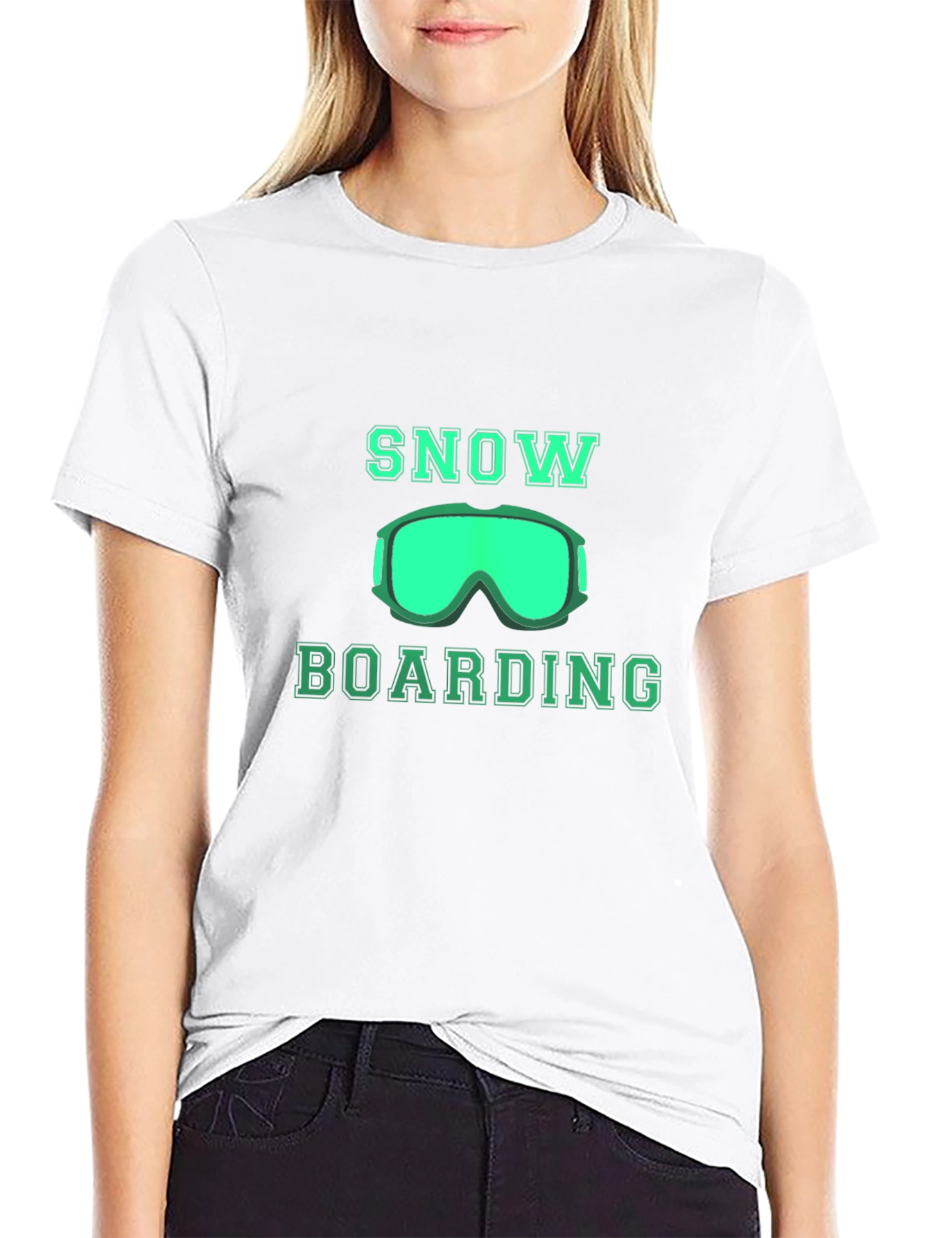 Snowboarding Goggles T-Shirt | Winter Sports Apparel