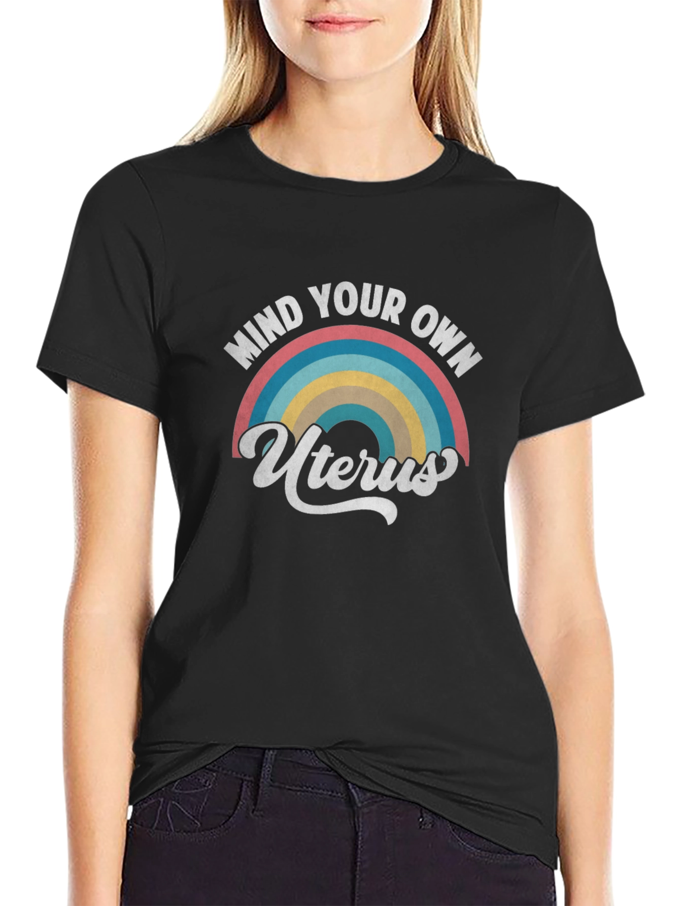 Mind Your Own Uterus Graphic Tee