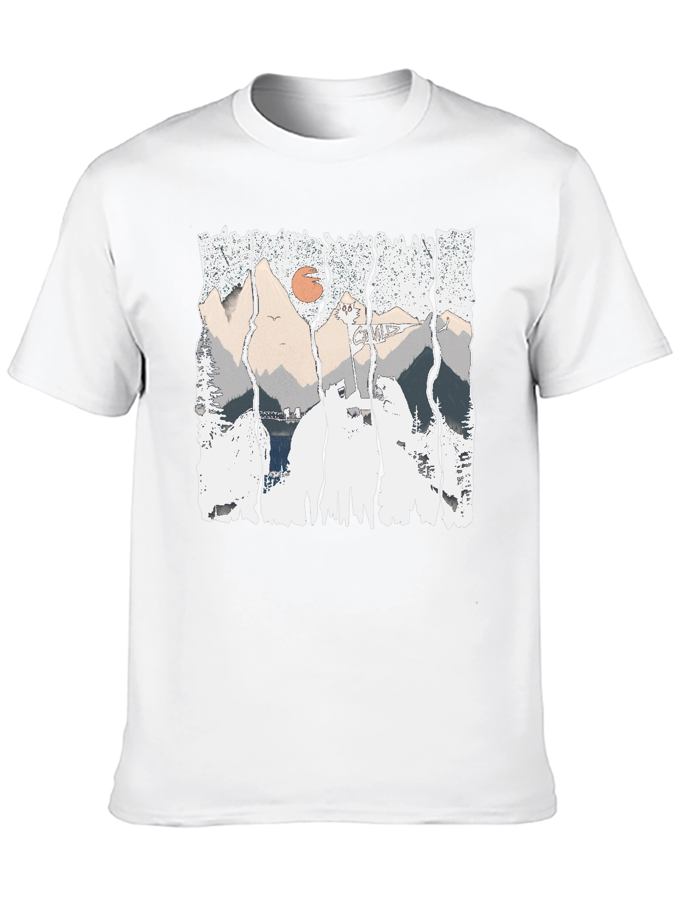 Mountain Graphic Print T-Shirt - Adventure Ready