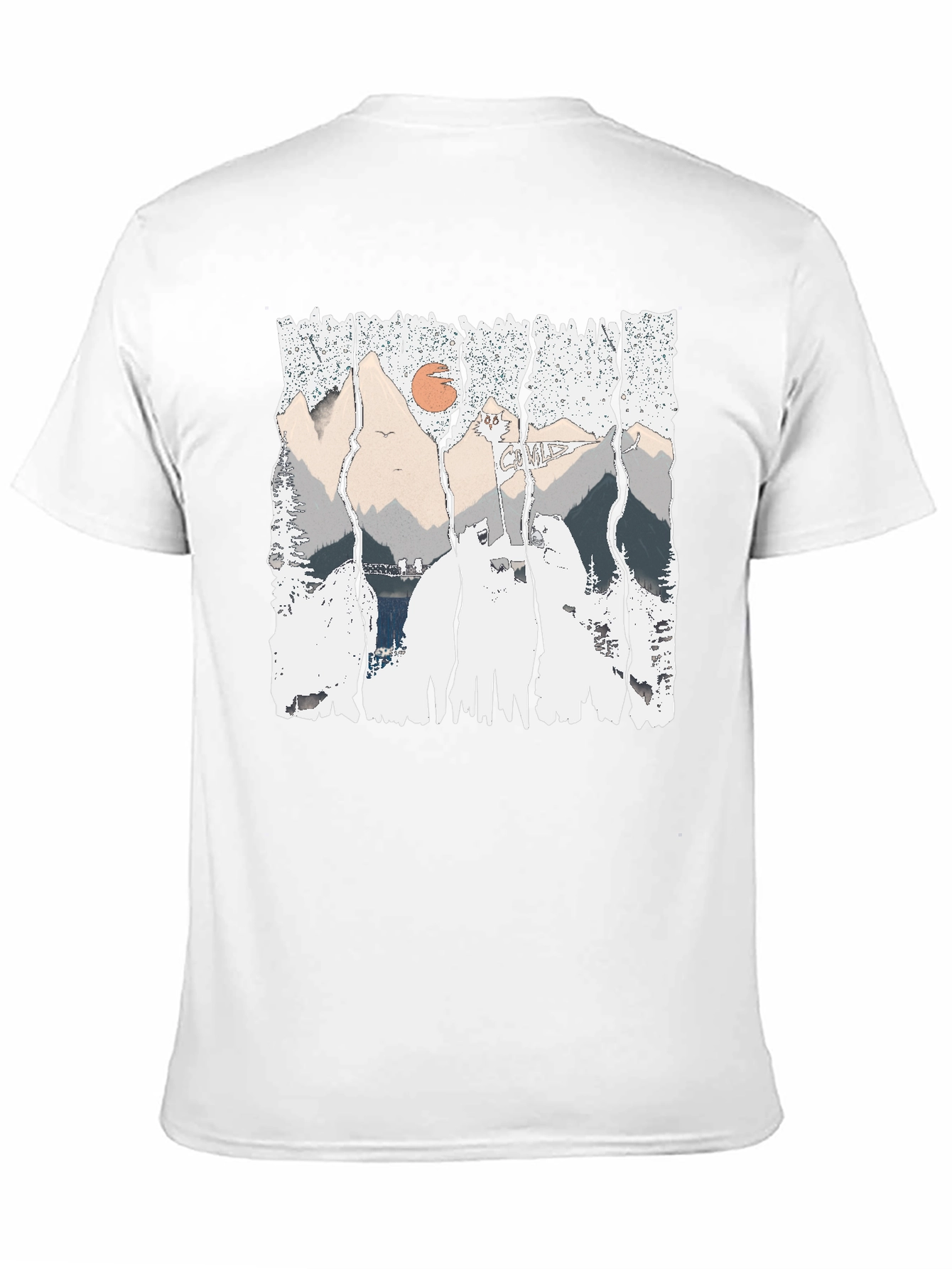 Mountain Graphic Print T-Shirt - Adventure Ready