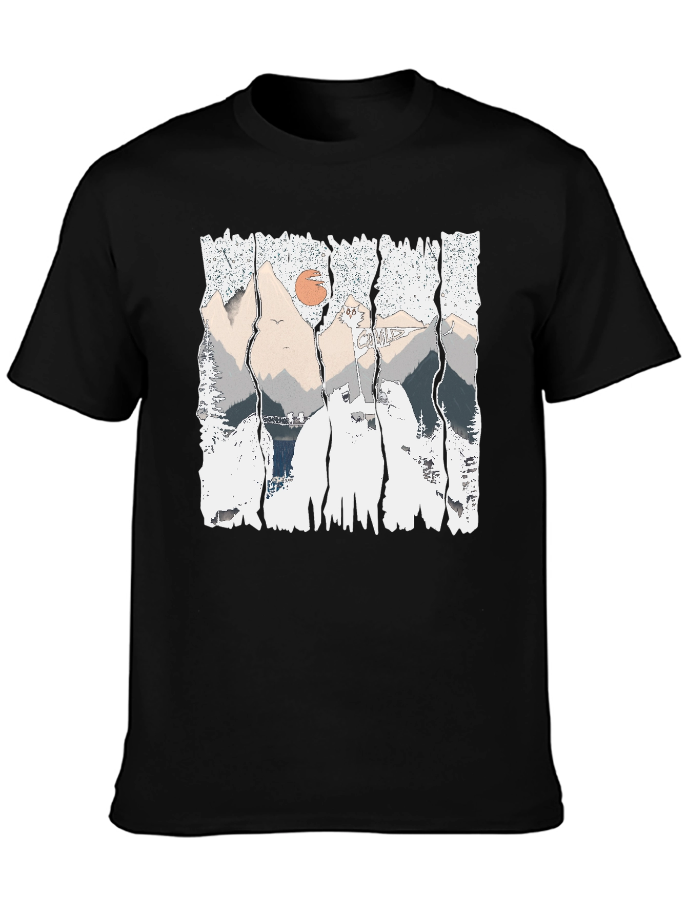 Mountain Graphic Print T-Shirt - Adventure Ready