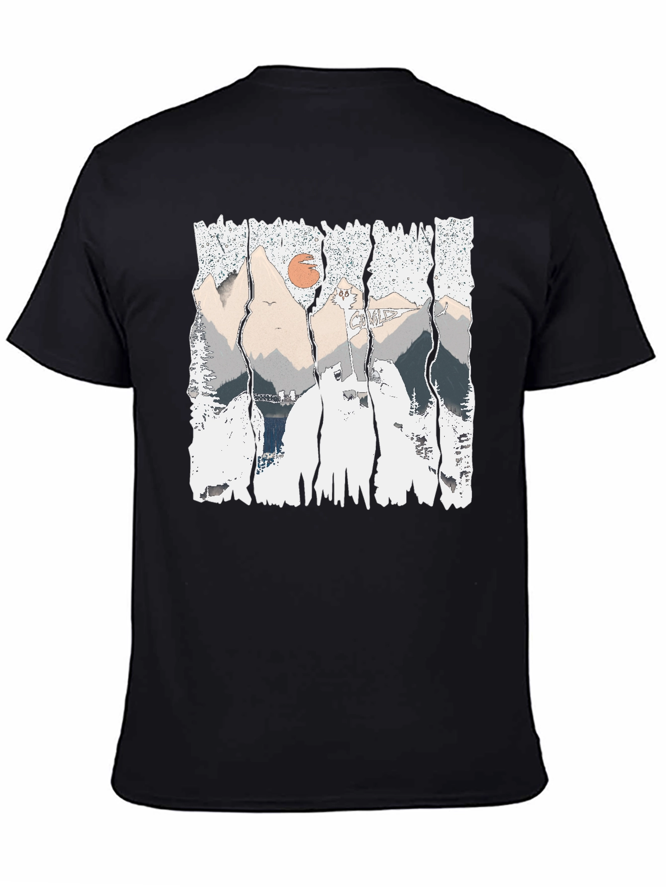 Mountain Graphic Print T-Shirt - Adventure Ready