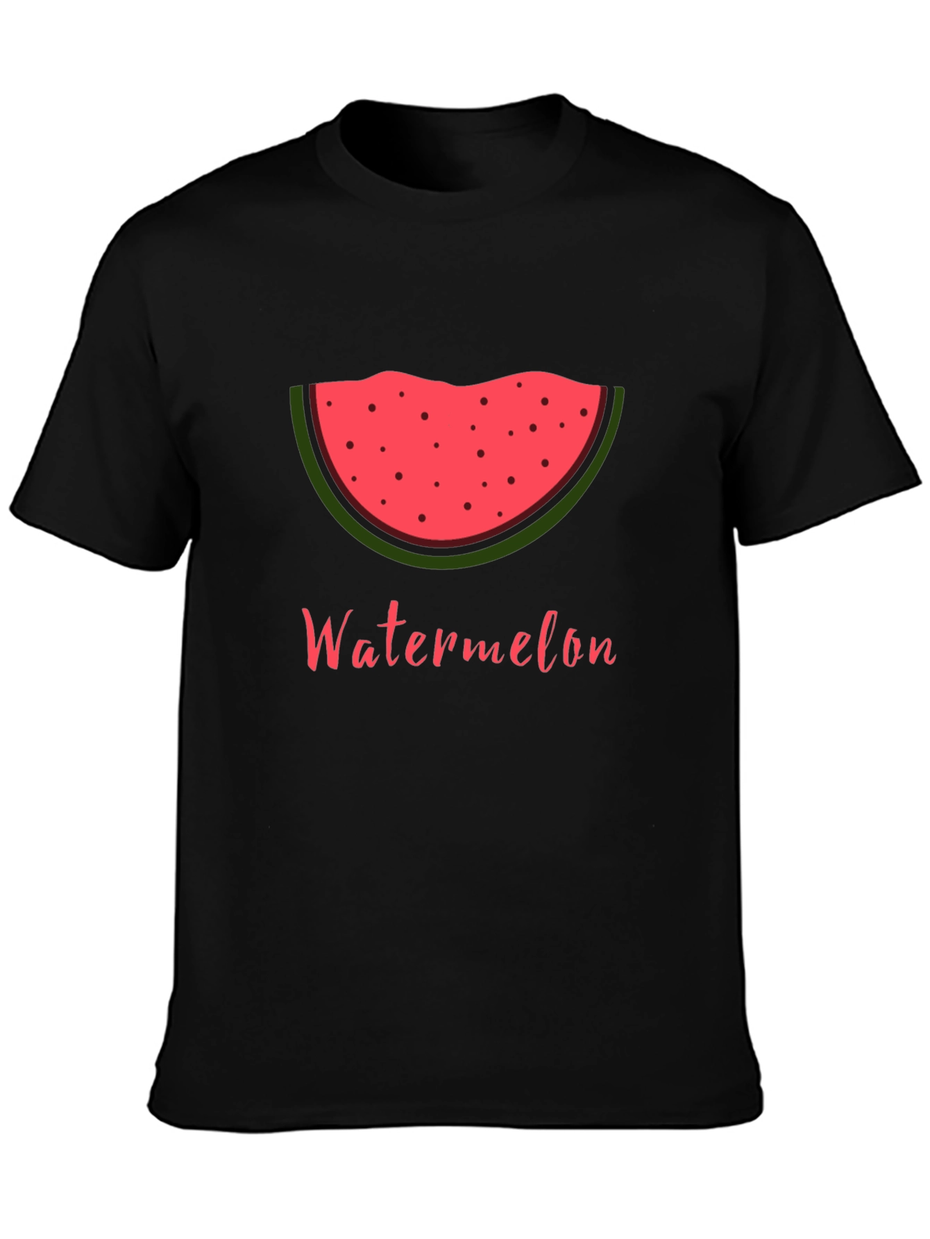 Watermelon Slice Graphic Tee - Summer Fun Shirt