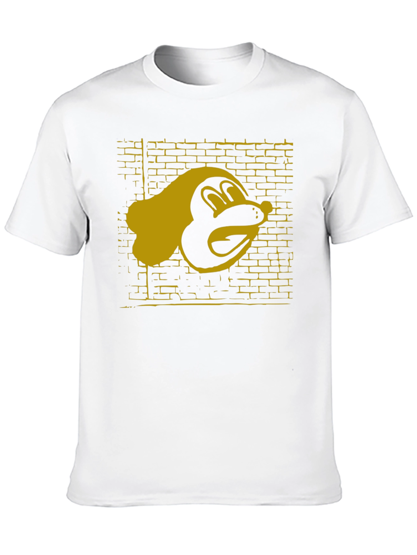 Retro Cartoon Character Graphic T-Shirt